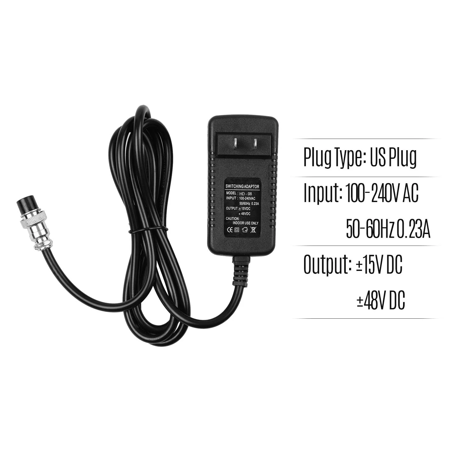 Audio Mixer Power Supply Adapter for F4 / F7 / CT4-16 Universal 2-16 Channels Professional Sound Mixing Console Board with 15VDC 4-Pin-Hole Connector for Home Karaoke Signing and PA System - Image 7