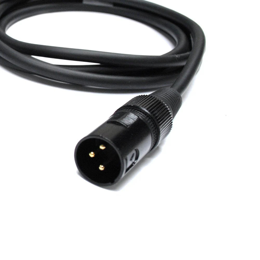 Audio2000's C14012P2 12 Ft 1/4" TRS Right Angle to XLR Male Cable (2 Pack) - Image 3