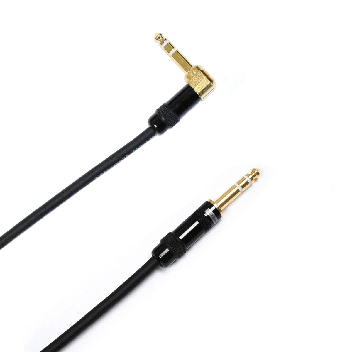 Audio2000's C26025P2 25 Ft 1/4" TRS Right Angle to 1/4" TRS Cable (2 Pack) - Image 2