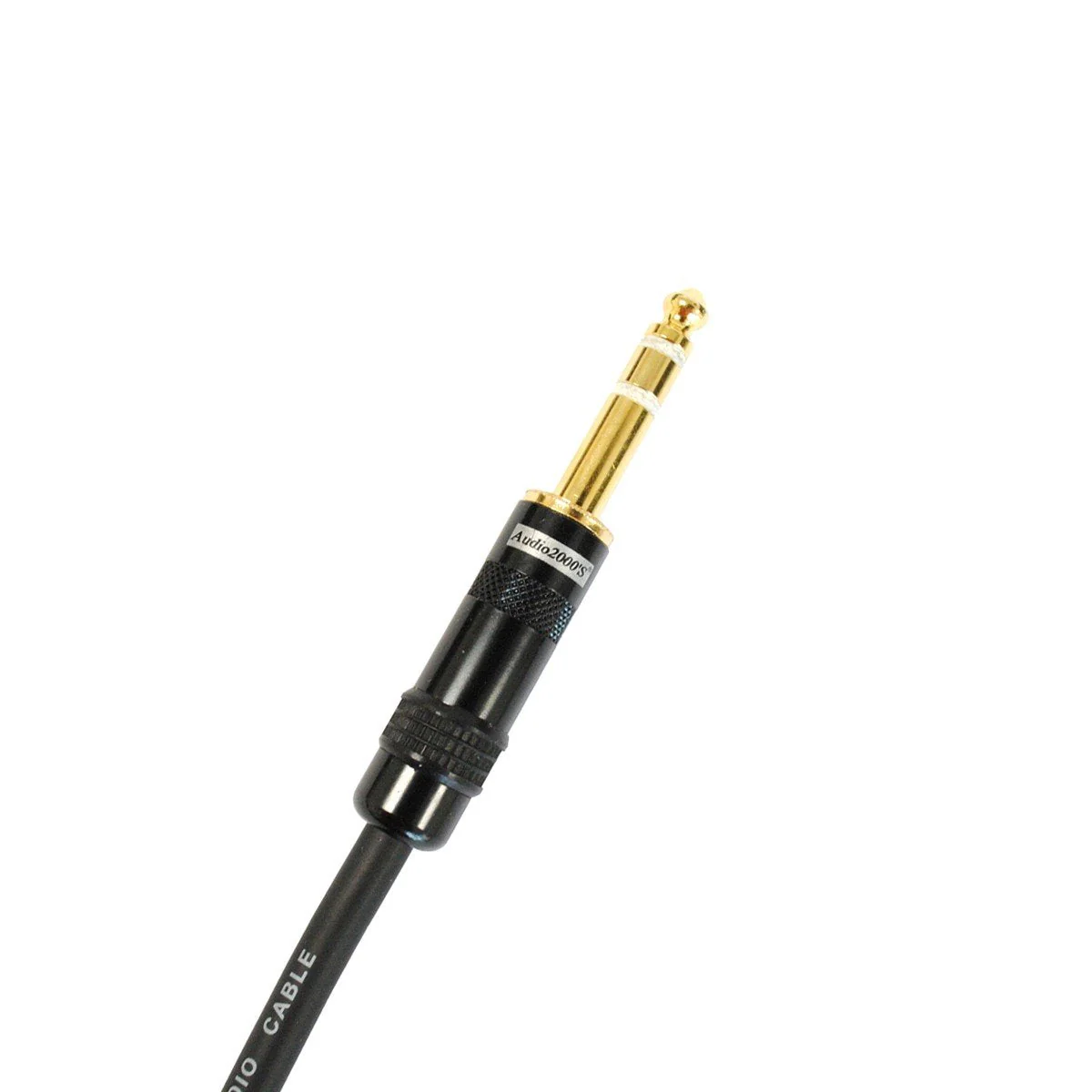 Audio2000's C26025P2 25 Ft 1/4" TRS Right Angle to 1/4" TRS Cable (2 Pack) - Image 4