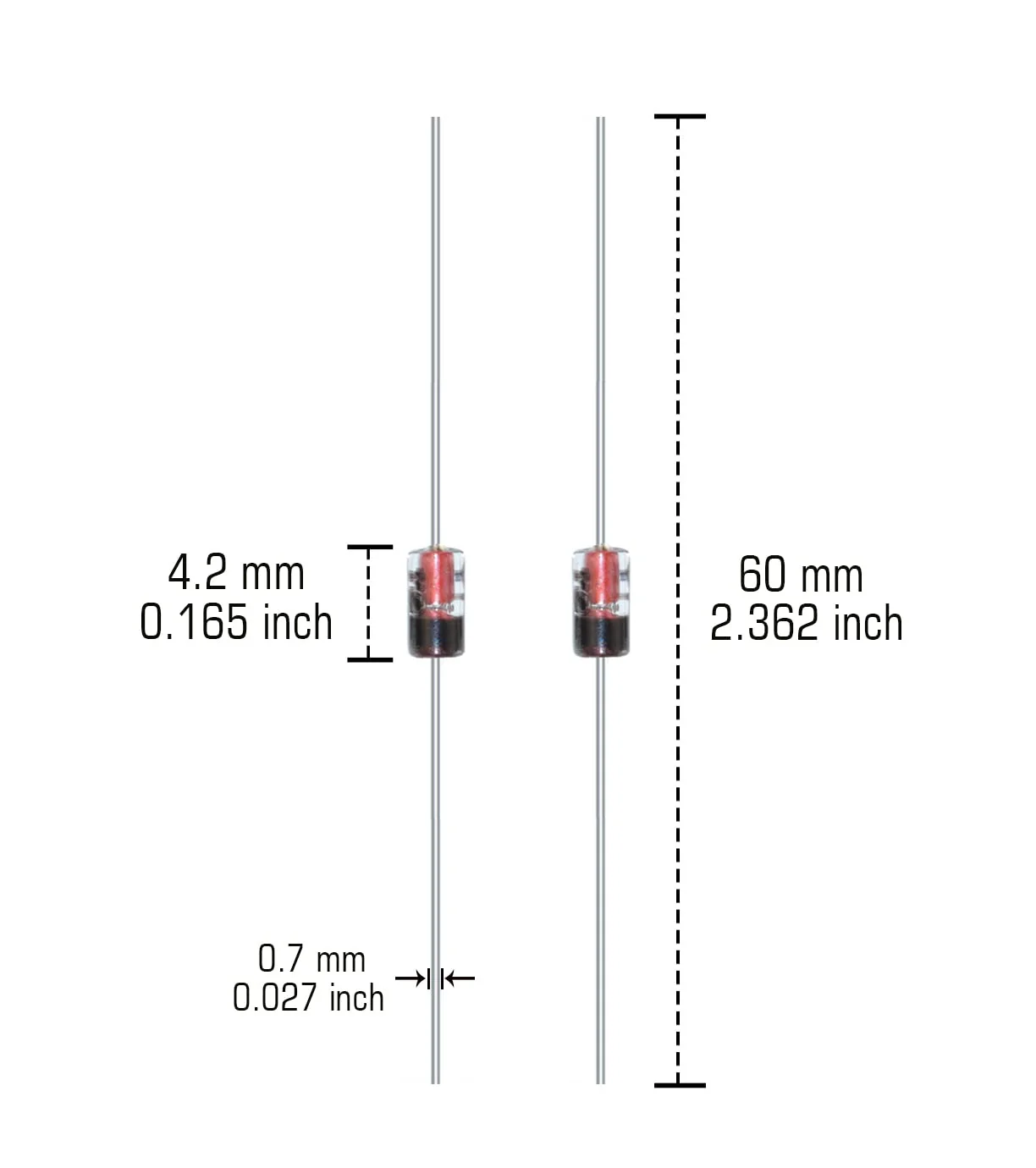 AUKENIEN 1W Zener Diode Z Diodes Assortment Set 30 Value Zener Diode Kit 3V 3.3V 3.6V 3.9V 4.3V 4.7V 5.1V 5.6V 6.2V 6.8V 7.5V 8.2V 9.1V 10V 11V 12V 13V 15V 16V 18V 20V 222 V 24V 27V 30V 33V 36V 39V 1W Zener Dioden - Image 3