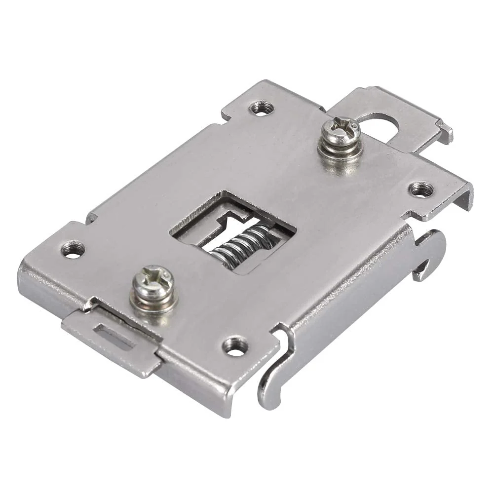 AUNMAS DIN Rail Mounting Clip, Chinese Standard 35mm Din Rail Fixed Din Rail Kit Din Rail Mounting Bracket Solid State Relay Clip Clamp With 2 Mounting Screws - Image 7