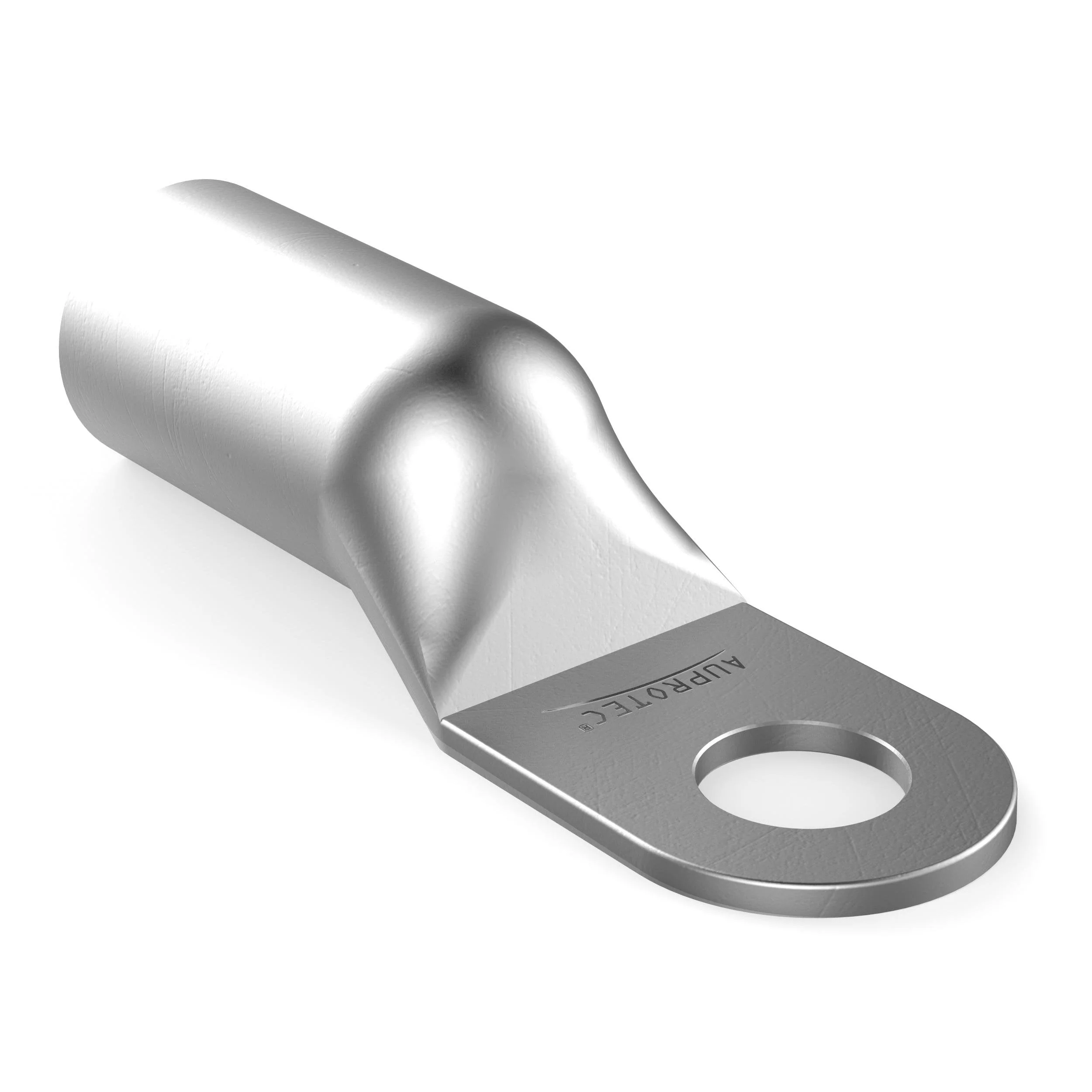 AUPROTEC 10 x Tubular Cable Lugs 16 mm² Hole Diameter M8 Uninsulated SC Cable Connectors Made of Tin-Plated Copper 10 Stück - Image 3