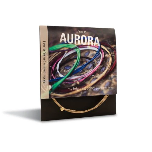 Aurora Bass Strings 4 Gauge Gold - Image 2