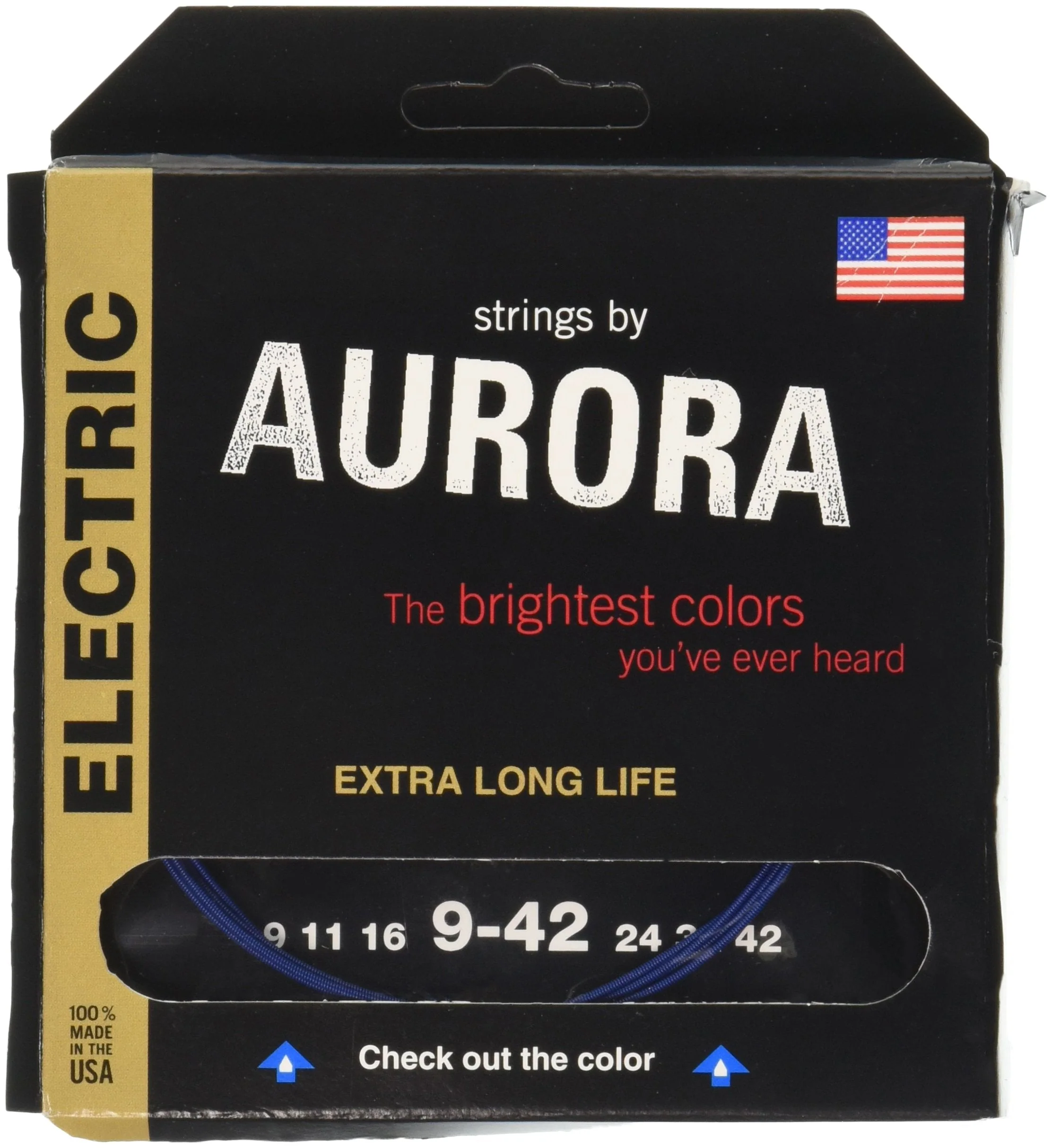 Aurora Strings AURPPB5-45 45-125 Bass Strings, Purple - Image 2