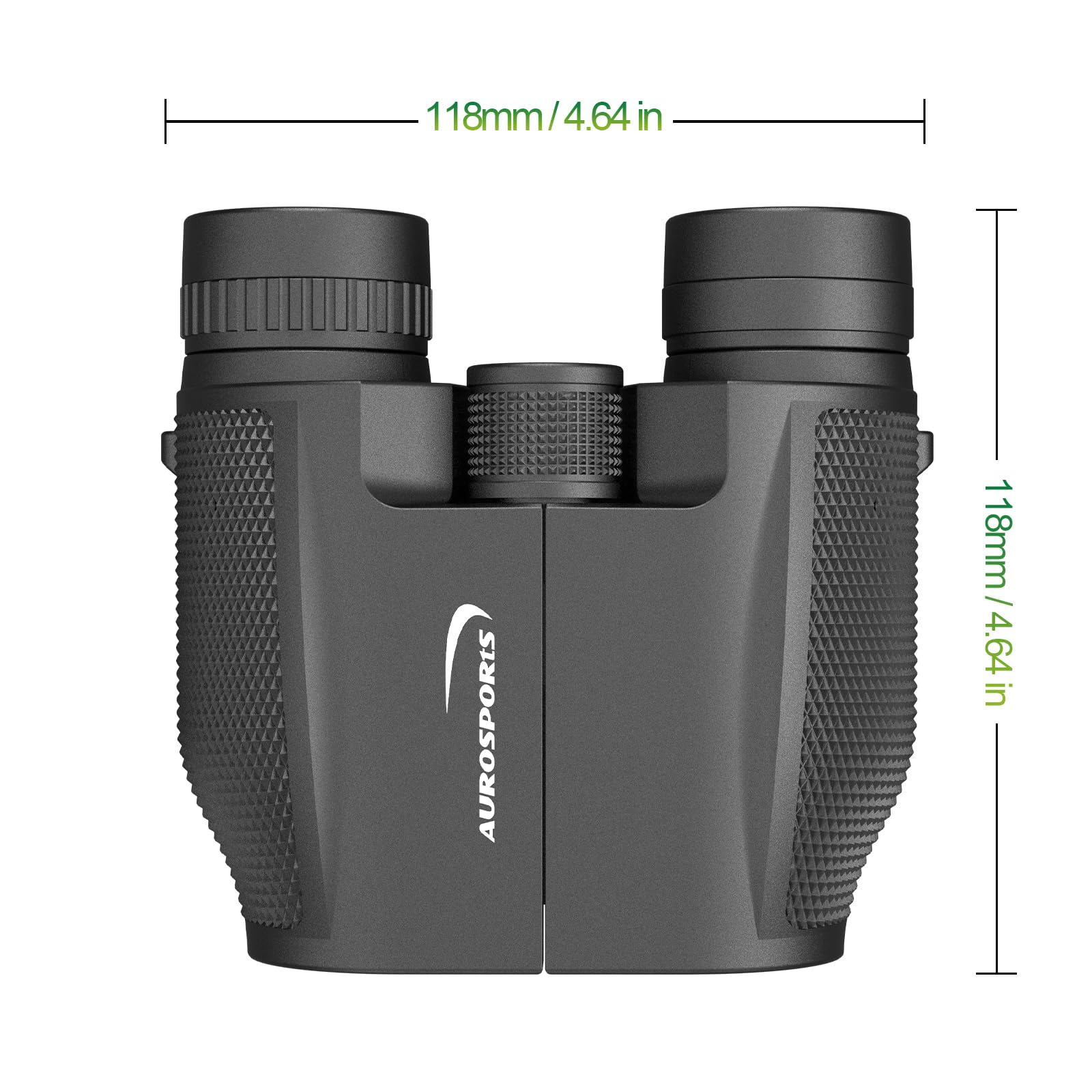 Aurosports 12x32 Compact Binoculars for Adults - Small Binoculars with FMC Lens & BAK4 Prism - Wide 273ft/1000yds Field of View - Easy Focus Binos for Bird Watching Traveling Gifts for Men Women - Image 8
