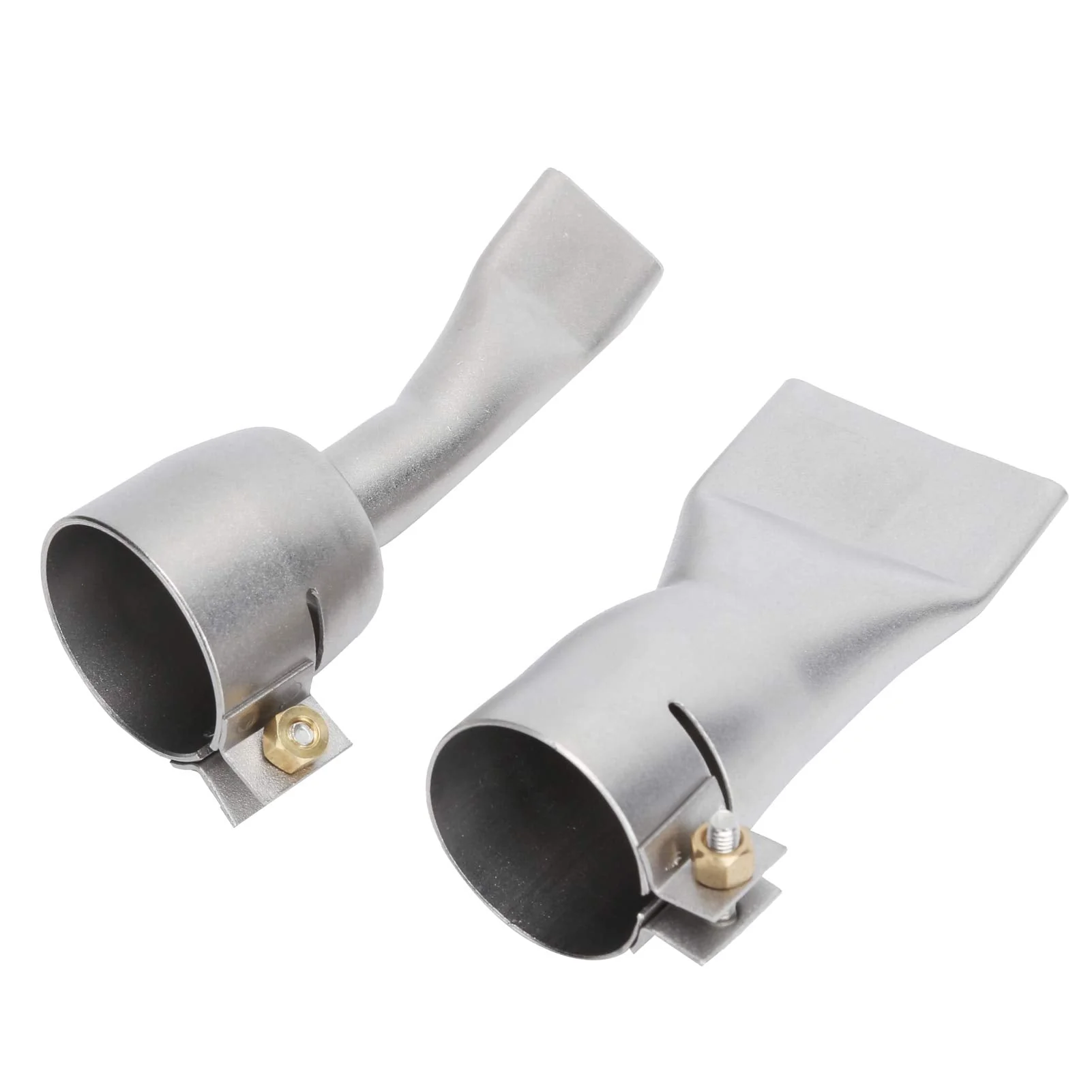Ausla 2 Pieces Flat Welding Nozzle Heating Torch Flat Tips Nozzle 20mm Small 40mm Large Tip for Welding Tool - Image 4