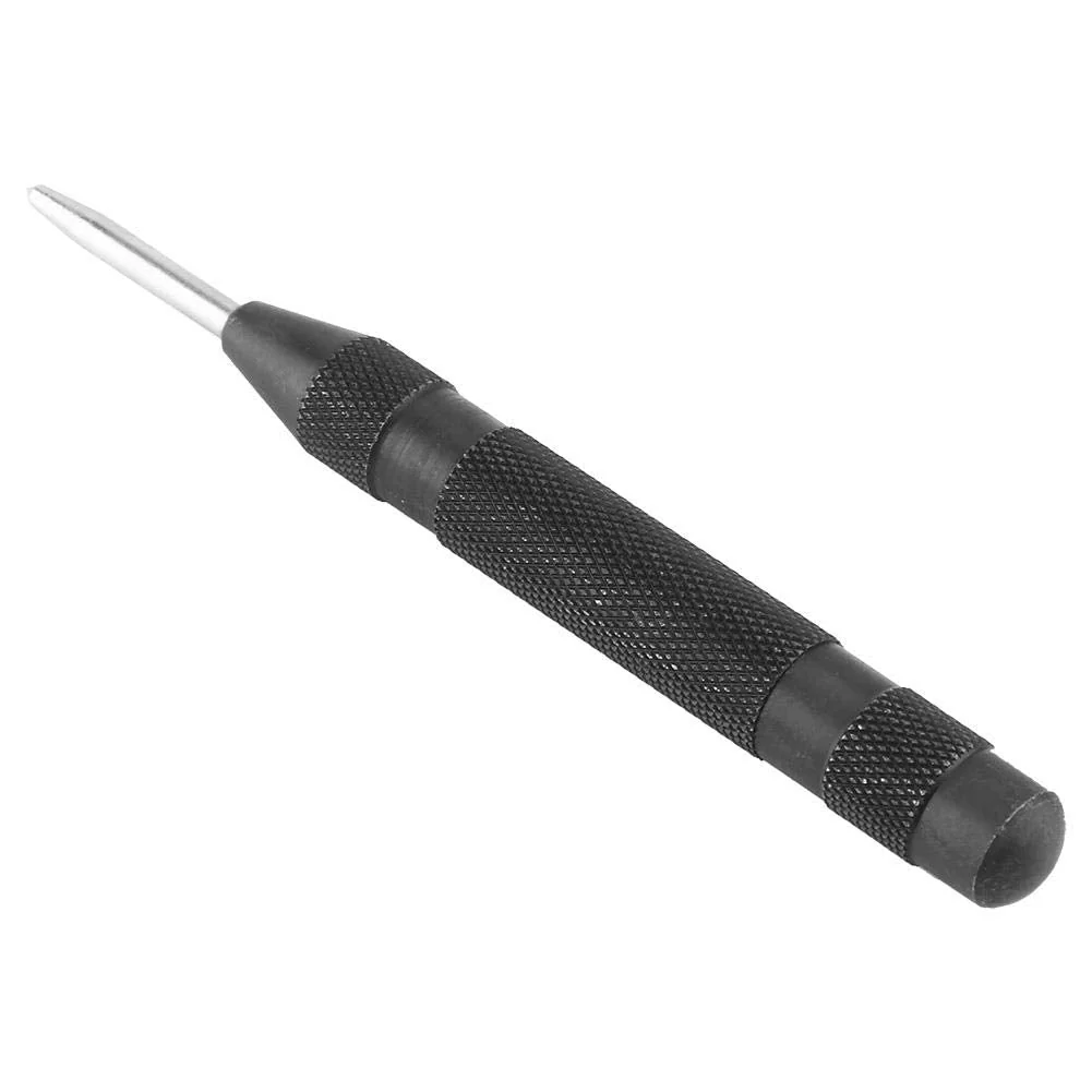 Ausla Automatic Centre Punch, 5-inch, High Speed Steel, Metal Marking Tool, Black - Image 4