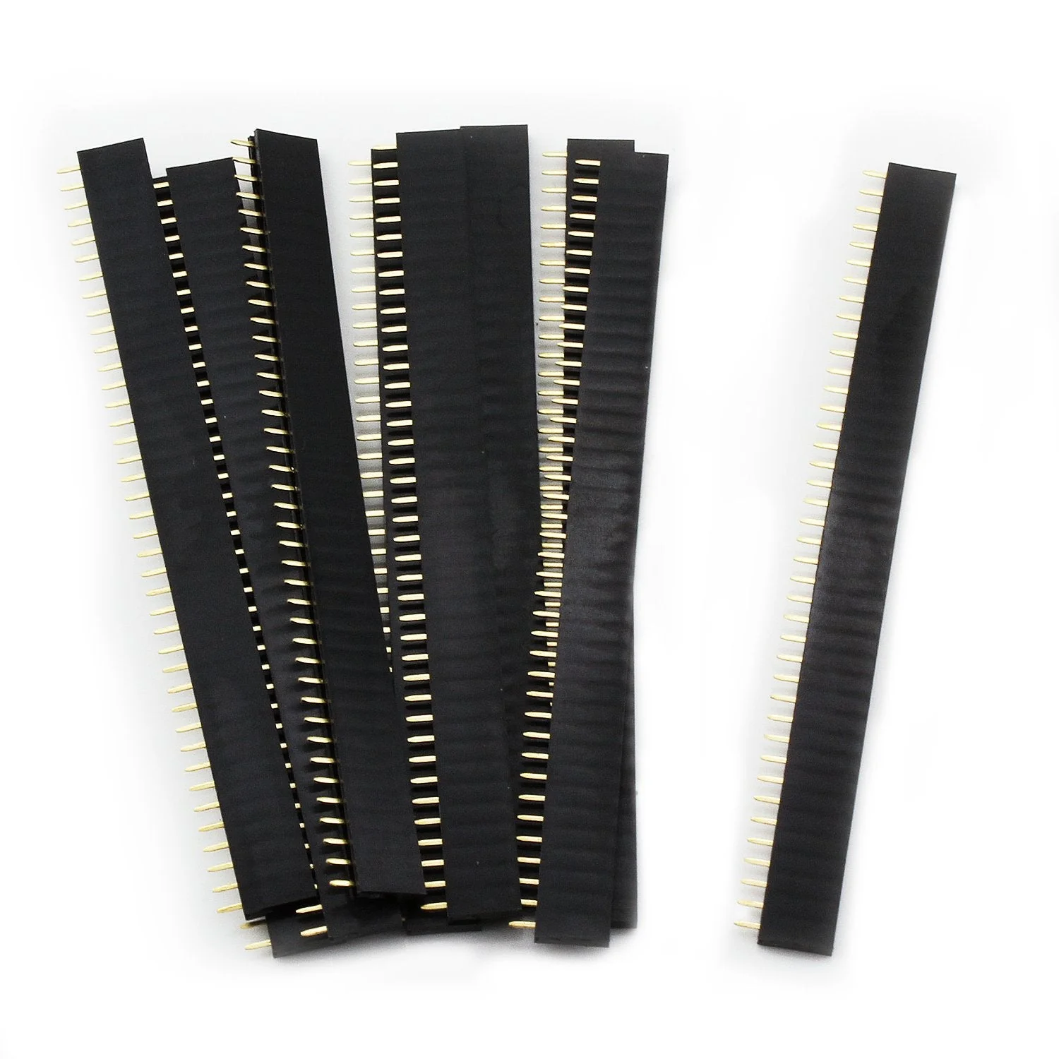 Aussel Pack of 60 Way PCB Board 40 Pin Male Female and Right Angle Header Connector (PIN-3 60 Pieces) - Image 5