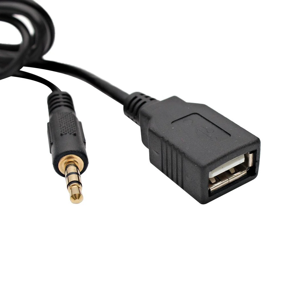 AUX Cord, Car Audio USB AUX Input Adapter Stereo CD Changer Compatible with Honda Accord 2003-2011/City 2002-2011/CRV 2005-2011/Civic 2006-2011/Odyssey 2005-2011 USB+AUX Adapter - Image 4