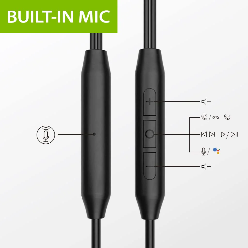 Avantree C171 - USB-C Wired Earbuds with Microphone & Volume Controls, Compatible with New iPhone 15 & 16, Samsung, Google & Android Type C Phones Headphones with Ear Hook for Running & Sports Black Standard USB-C (Android & iPhone 15 & 16) - Image 4