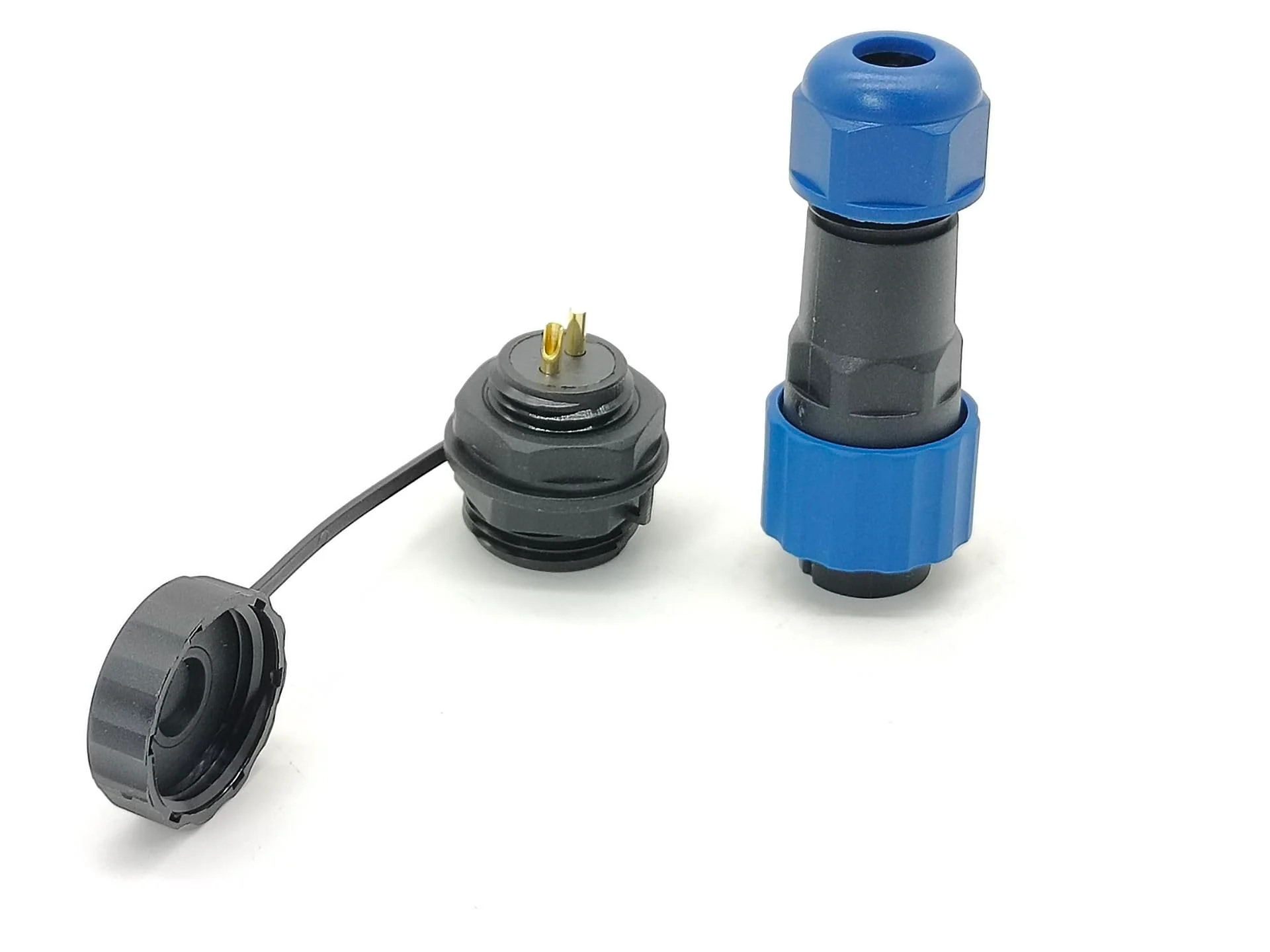 Aviation Plug SP17 IP68 2 Pin SP17 Series 2 Pin Female Plug and Male Round Socket Waterproof Connector Satellite Cable Connector SP17 2pin - Image 7