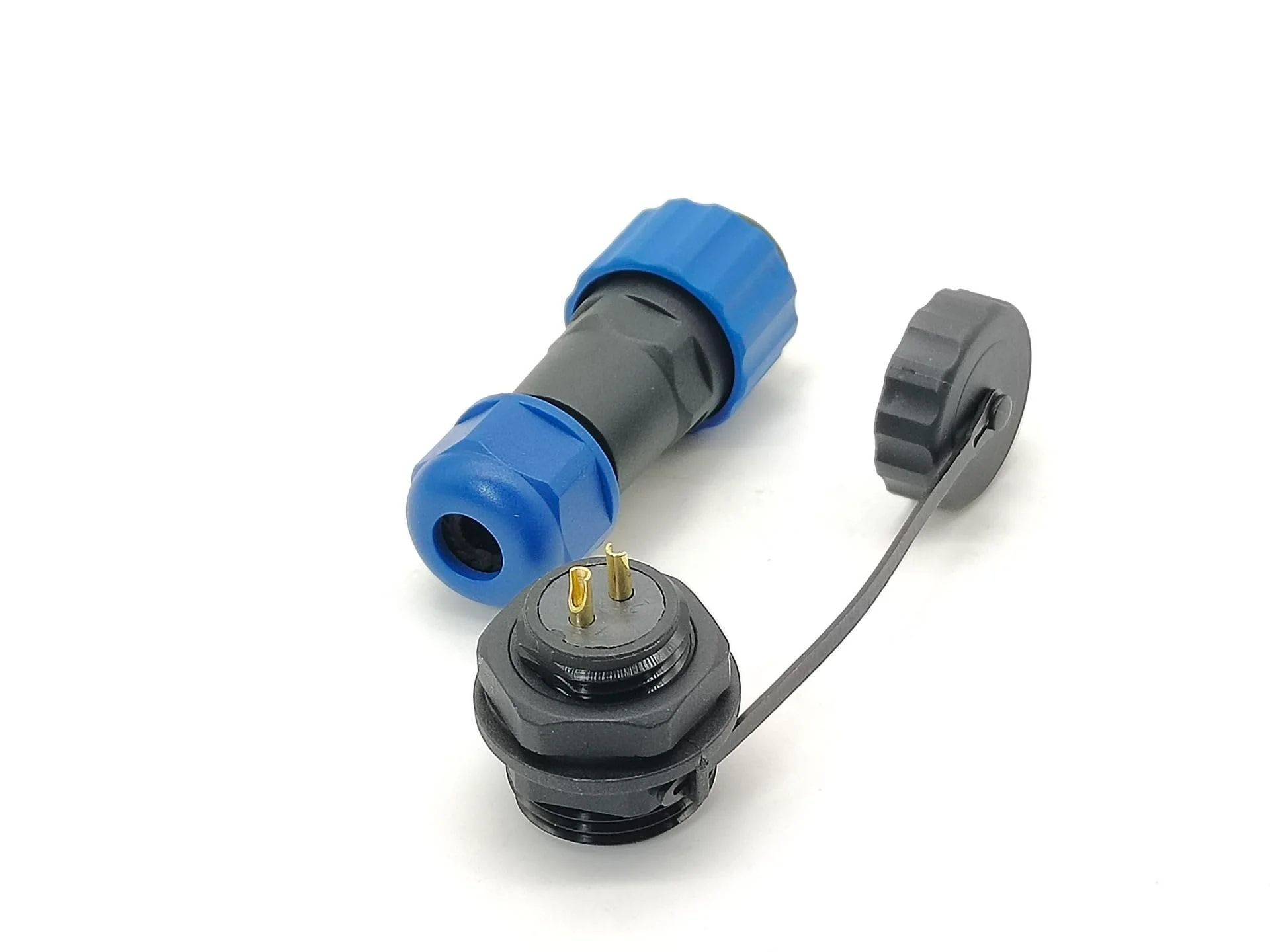 Aviation Plug SP17 IP68 2 Pin SP17 Series 2 Pin Female Plug and Male Round Socket Waterproof Connector Satellite Cable Connector SP17 2pin - Image 9