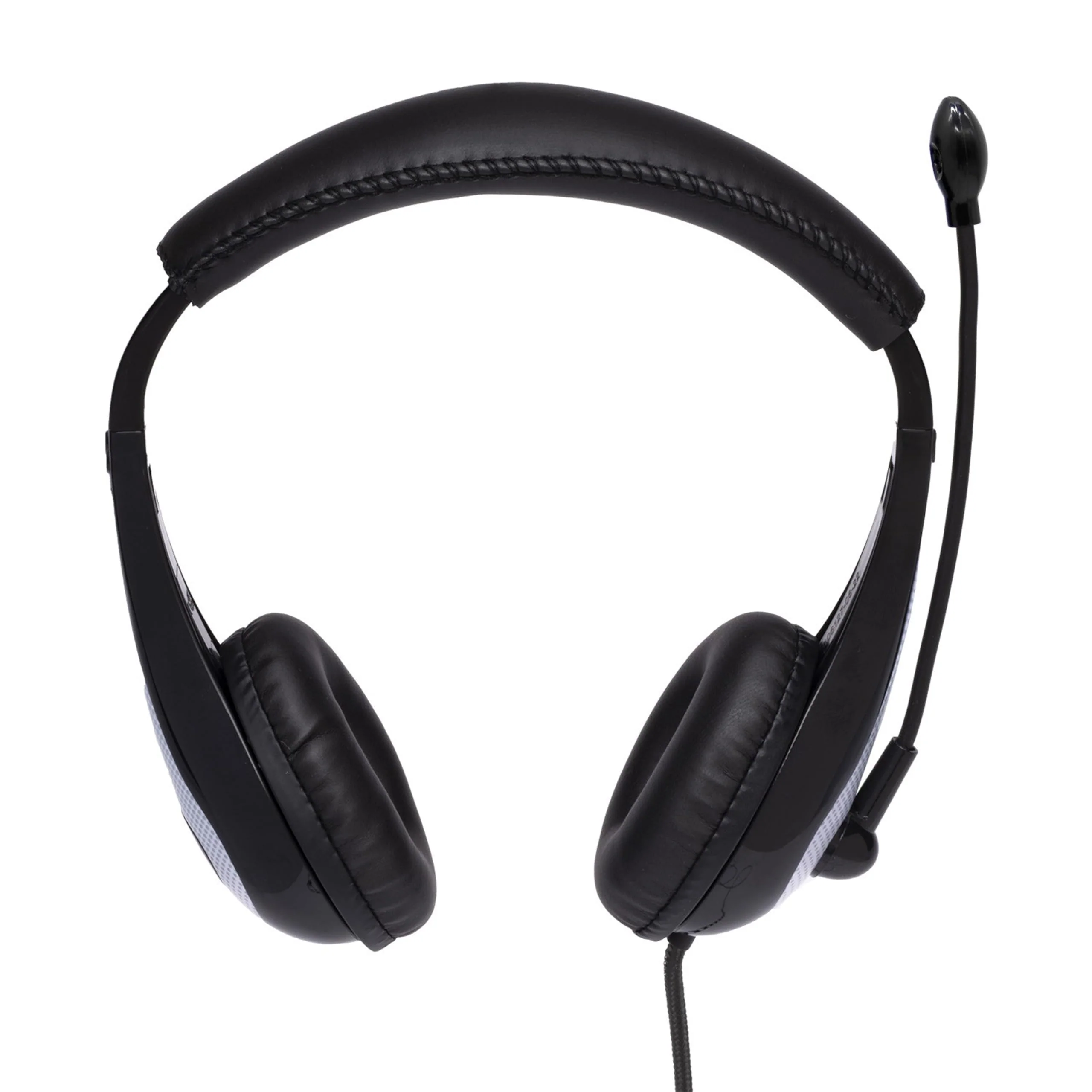 Avid AE-36 Headset in White with Adjustable Boom Microphone for School, Classroom, Education, Testing and Assessment Single - Image 5