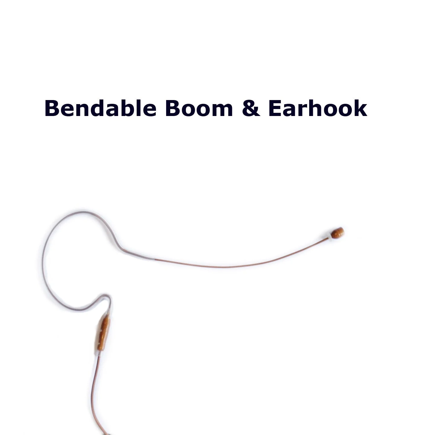 AVL-630CC-SH4 Cocoa Color Earhook Mini Headset Microphone for Shure - Image 6