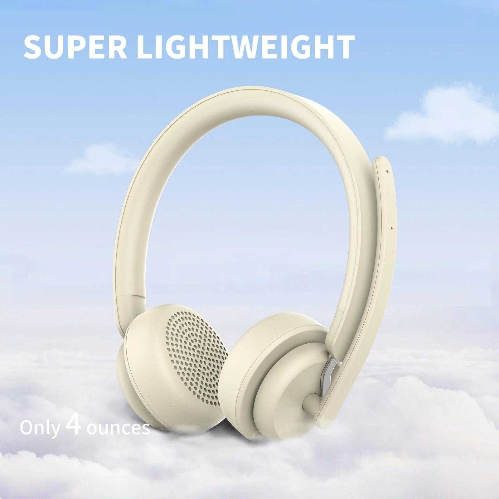 awatrue USB Headset with Microphone for PC, Computer Headset with Noise Canceling Microphone for PC Laptop, in Line Mute Controls, Wired Headset for Work from Home/Office/Call Center/Teams/Zoom Apricot - Image 7
