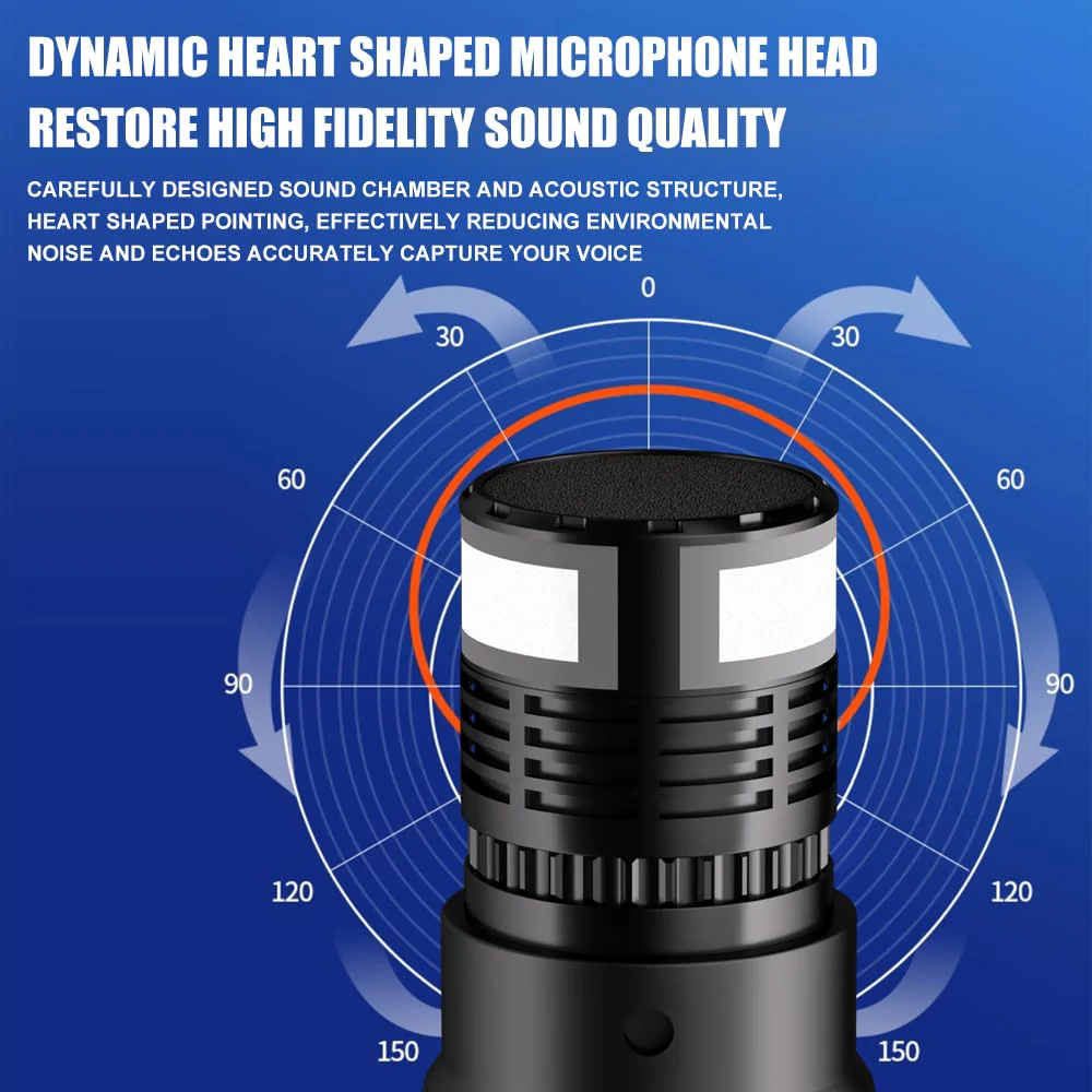 AX322 Professional UHF Wireless Dynamic Microphone Set, Dual Microphones with Rechargeable Receiver, Plug and Play, Suitable for Karaoke and Musical Instruments - Image 3