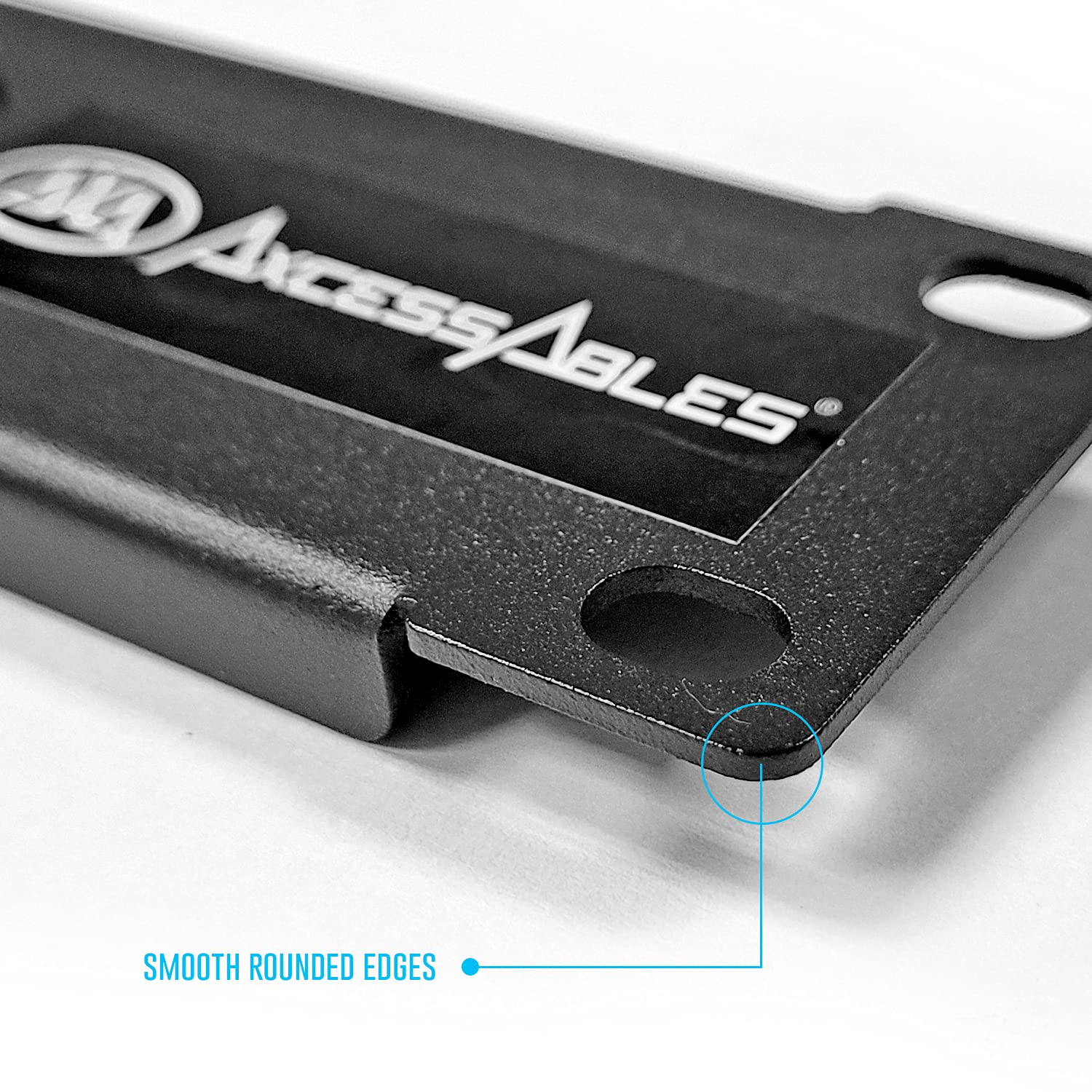 AxcessAbles RKINPUT1U 1U D-Series 8 Connectors Punch-Out Component Panel for 19 inch AV, Sound, Computer Equipment Racks. Patch Panel Compatible with XLR, Speakon, Neutrik Outputs. - Image 4