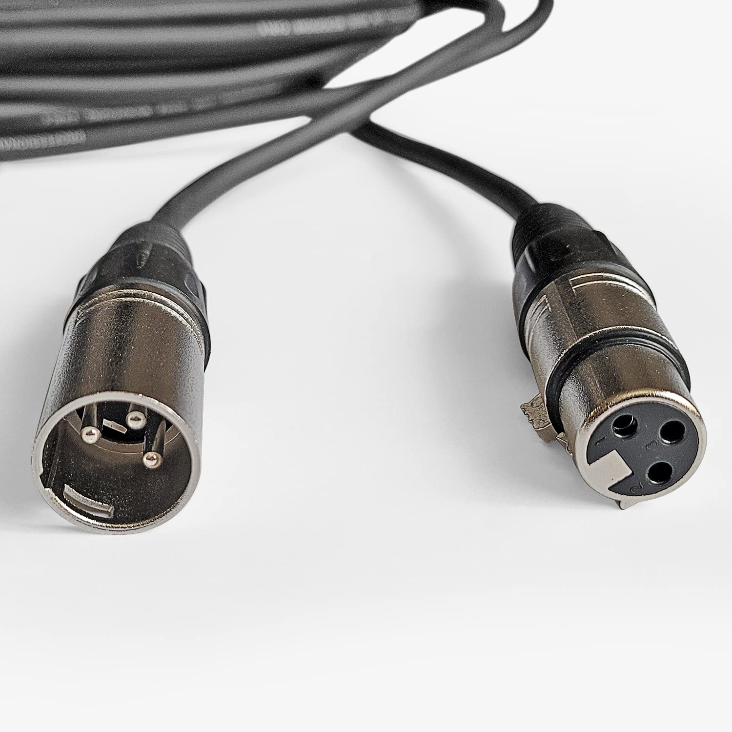 AxcessAbles XLR Male to XLR Female Microphone Audio Cables (2 Pack) 2 Pack 20FT XLR to XLR - Image 6