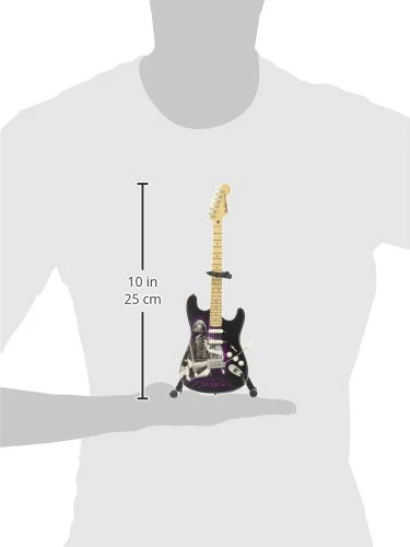 Axe Heaven JH-802 Jimi Hendrix Photo Tribute Fender Stratocaster Miniature Guitar Replica Collectible - Image 3