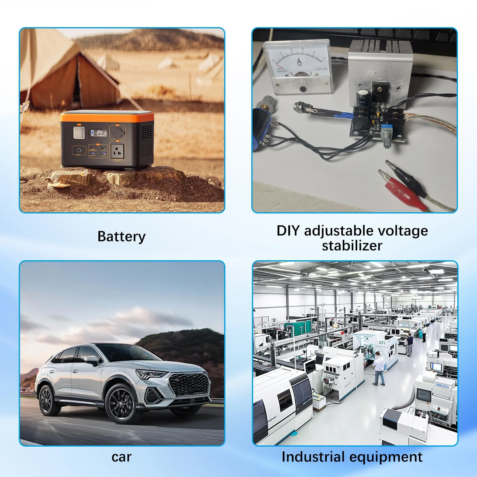 AYWHP DC-DC Step-Down Converter XL4015 6 Pieces 4-38V to 1.25-36V 5A 96% Efficiency for Arduino - Image 7