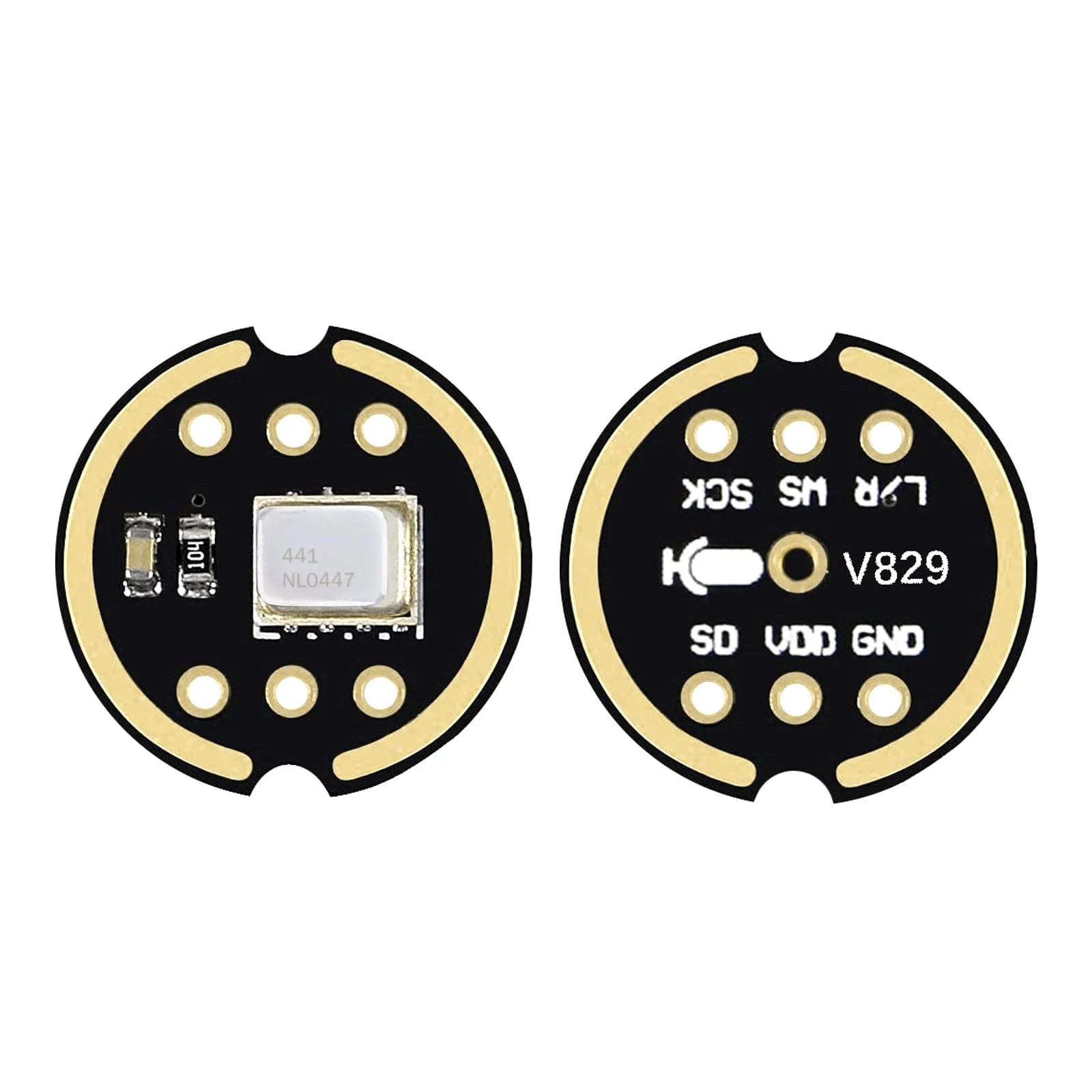 AYWHP Pack of 3 INMP441 Omnidirectional Microphone Module 24 Bit I2S Interface Digital Output Compatible with ESP-32 Arduino - Image 7