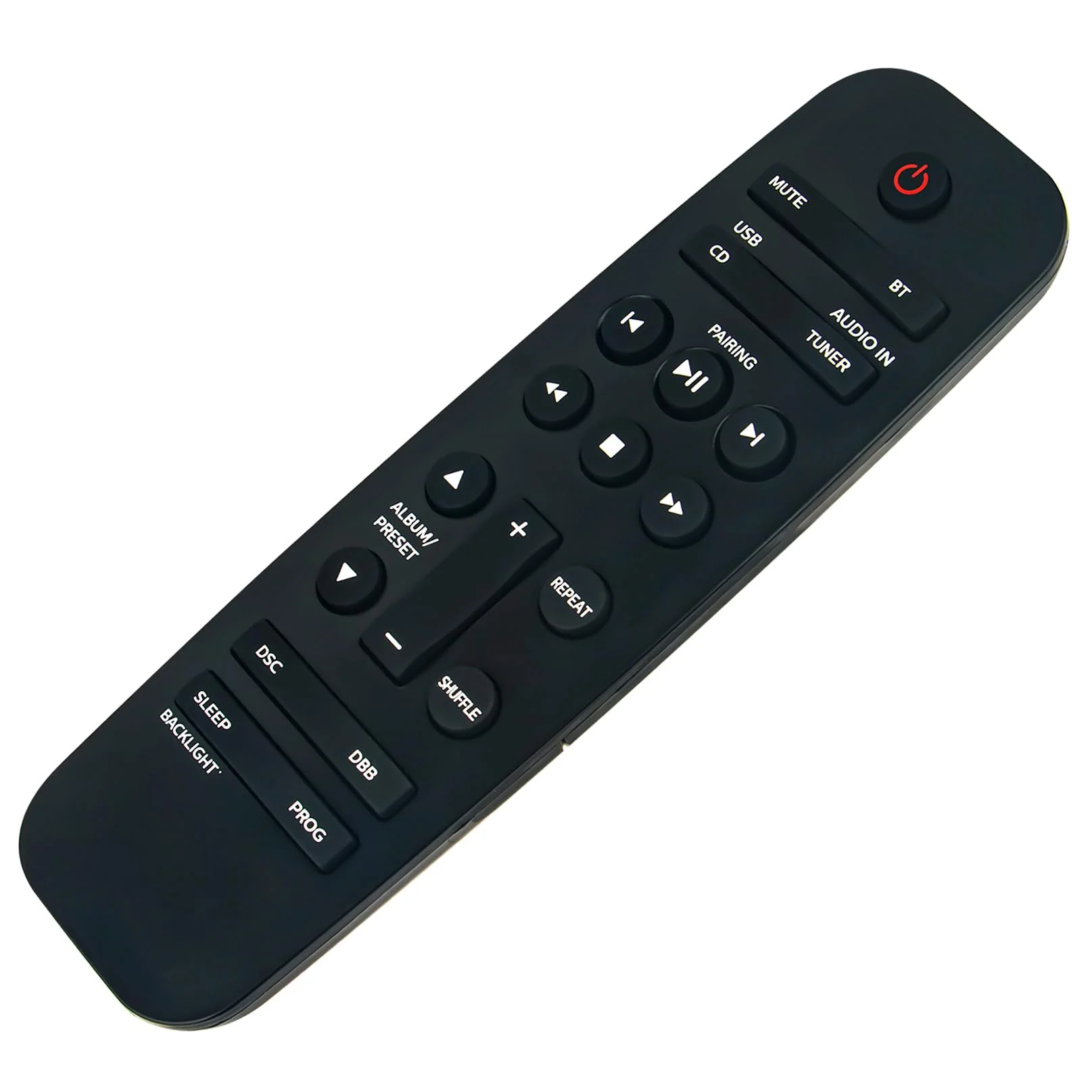 AZ700T Replacement Remote Control Commander Compatible with Philips AZ700T/37 Portable Boombox CD Player - Image 3