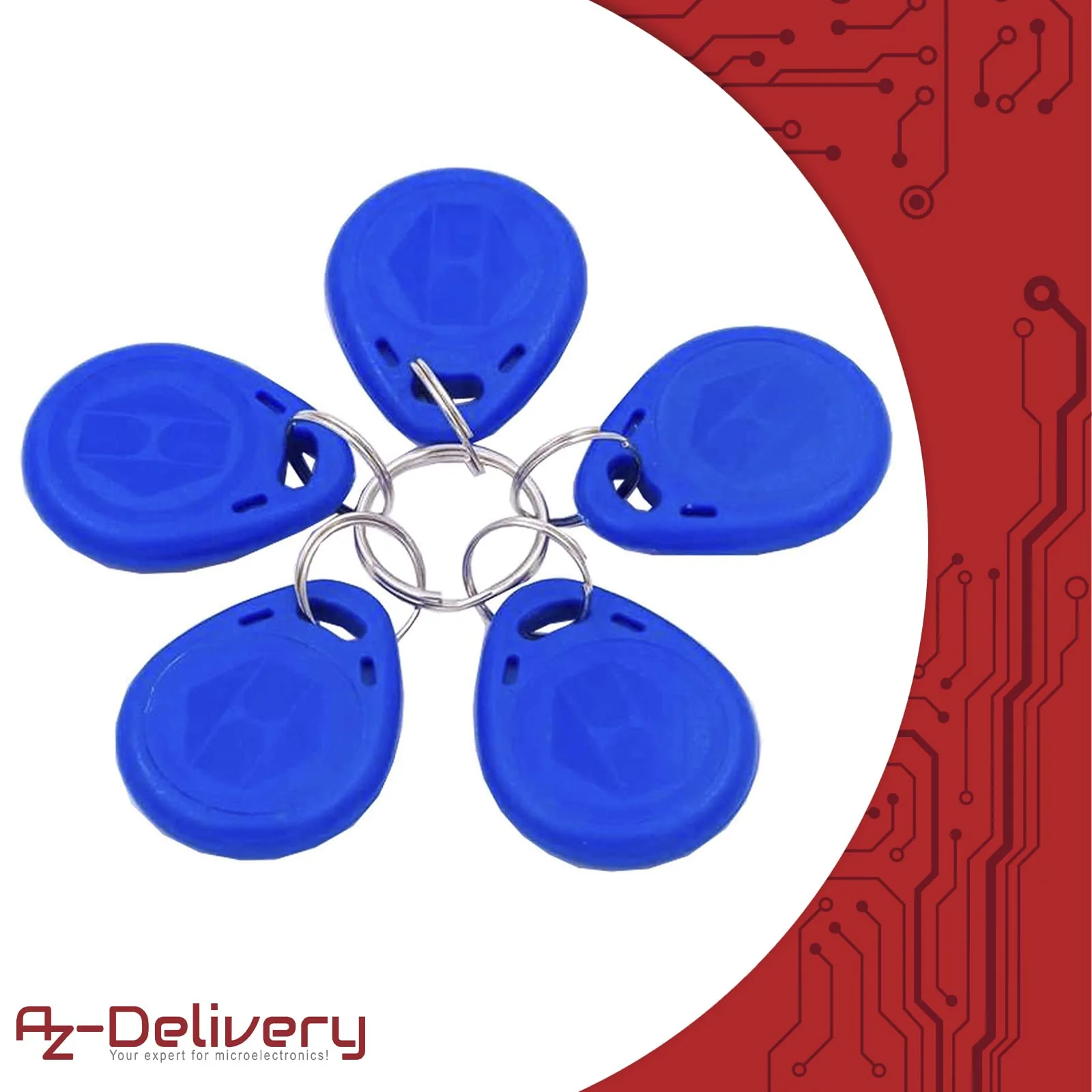 AZDelivery ⭐⭐⭐⭐⭐ 125KHz RFID Chip and RFID Cards 20x RFID Chip 20 - Image 2