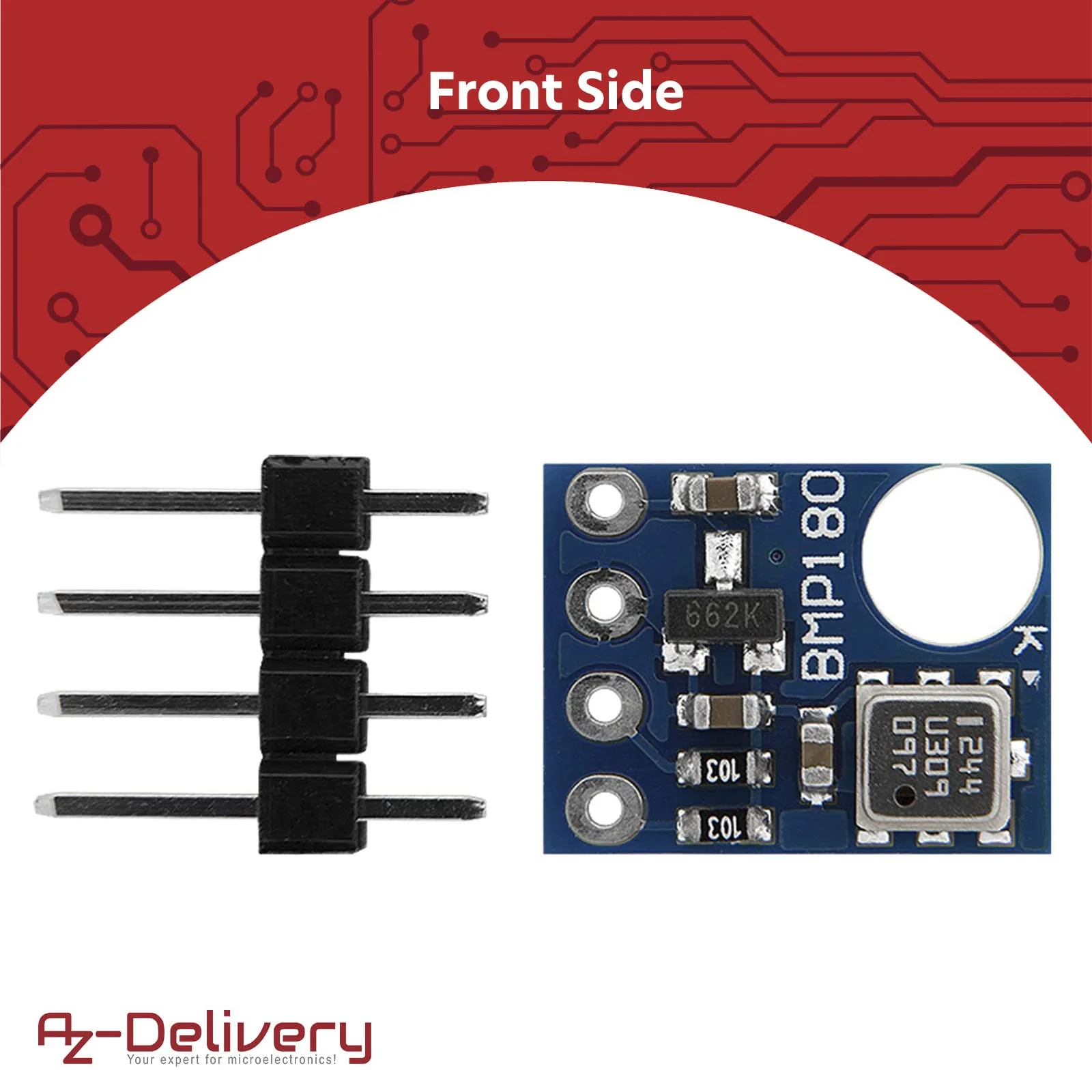AZDelivery ⭐⭐⭐⭐⭐ GY/BMP180 Barometric Pressure Sensor Module for Arduino and Raspberry PI 1x BMP 180 1 - Image 2