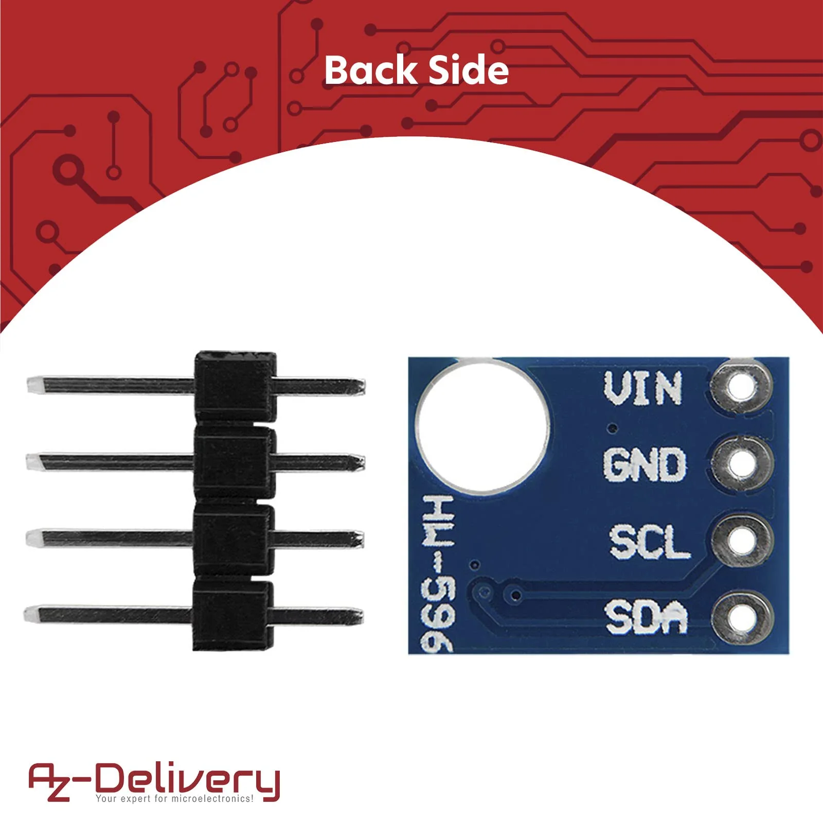 AZDelivery ⭐⭐⭐⭐⭐ GY/BMP180 Barometric Pressure Sensor Module for Arduino and Raspberry PI 1x BMP 180 1 - Image 3