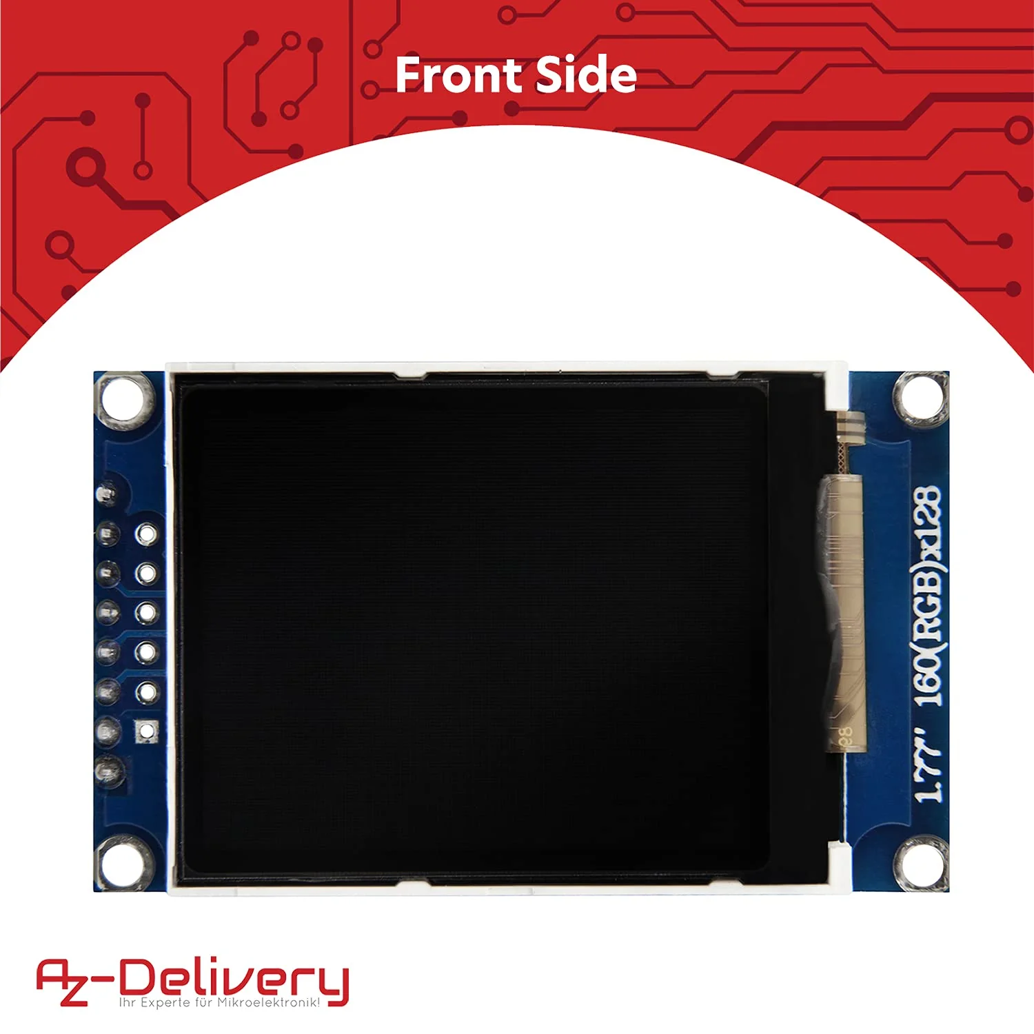 AZDelivery ⭐⭐⭐⭐⭐ SPI 1.77 inch TFT Display 128X160 Pixels 1 x TFT Display - Image 2