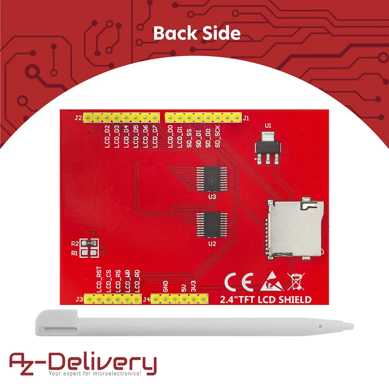 AZDelivery 2.4TFT LCD Touch Display Parent 1 - Image 3