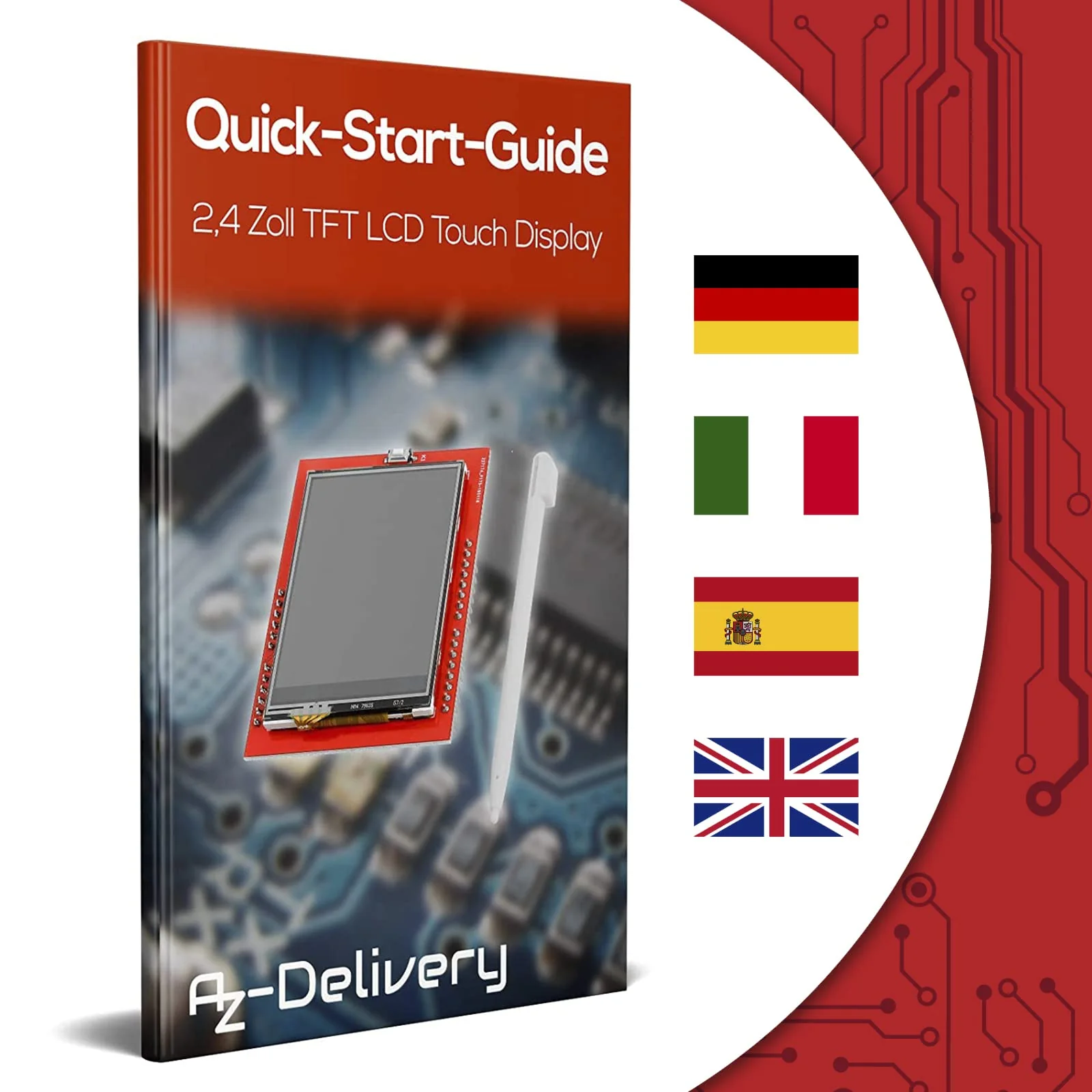 AZDelivery 2.4TFT LCD Touch Display Parent 1 - Image 7