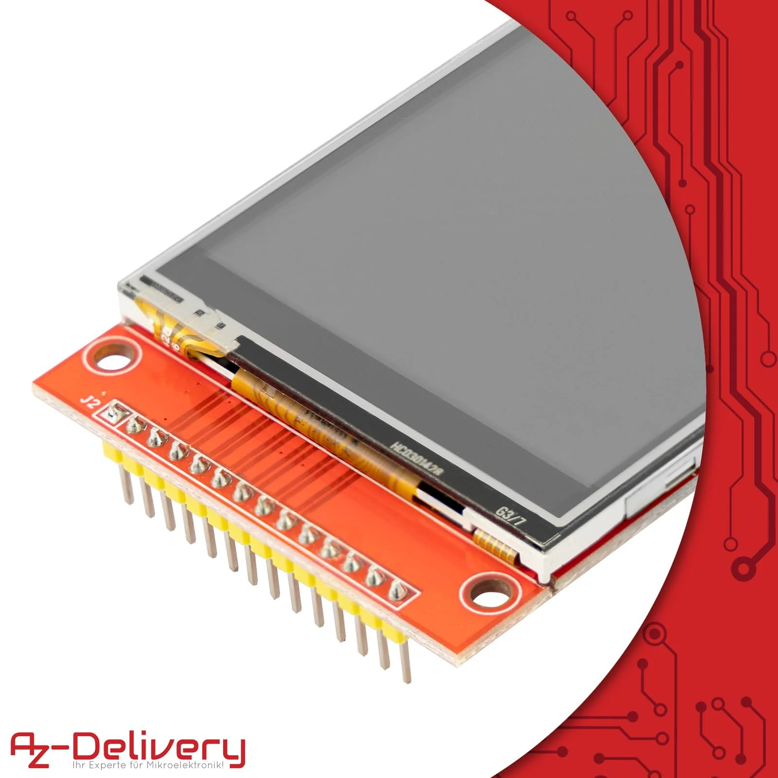 AZDelivery 2.8 Inch LCD TFT Touch Display - Compatible with Arduino and Raspberry Pi - 320 x 240 Resolution, ILI9341 Driver, SPI Interface 1 - Image 6
