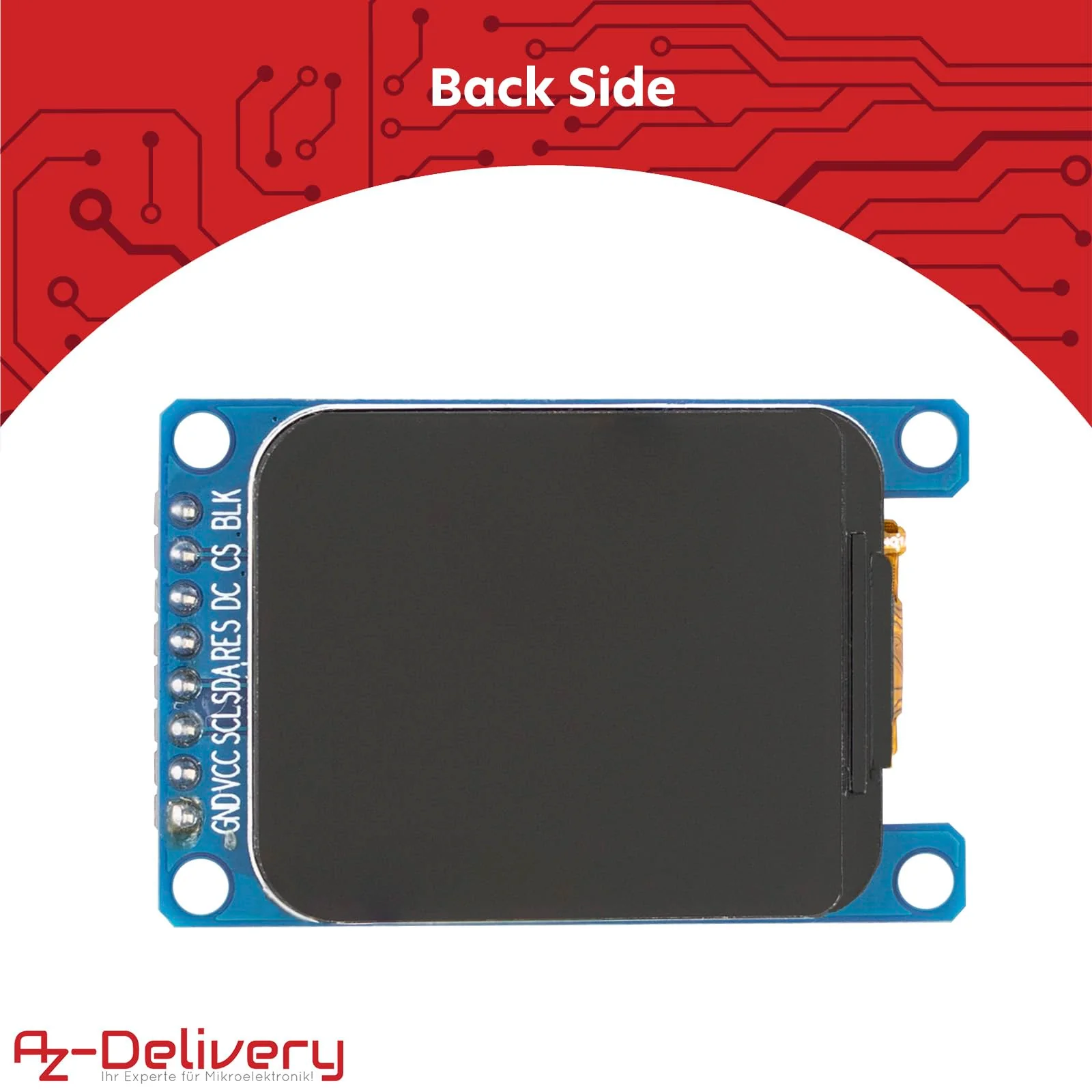 AZDelivery 3 x 1.69" TFT Display with 240 x 280 Resolution ST7789V2 Driver - Rounded Corners and SPI Interface - Perfect for Microcontroller Projects - Image 2