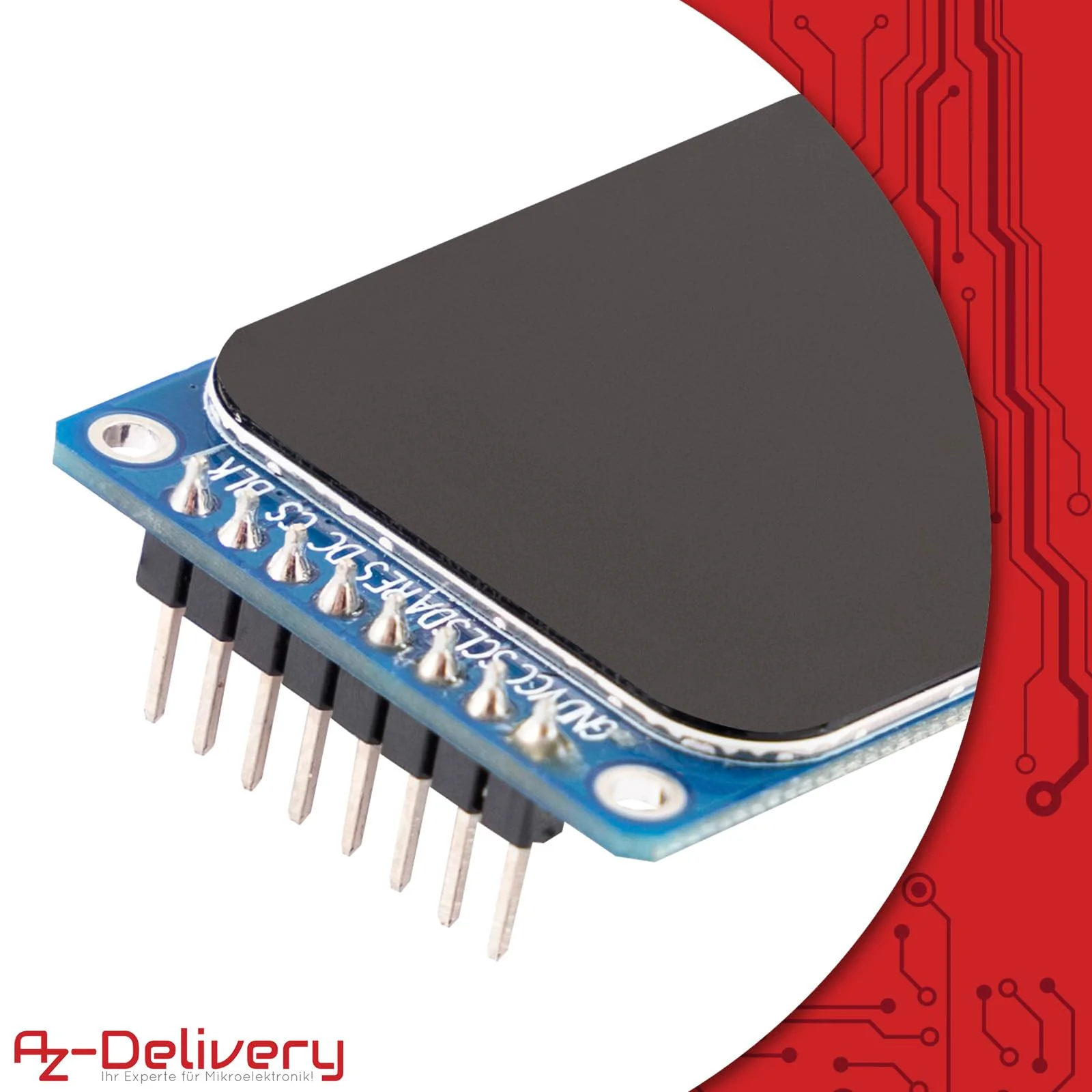 AZDelivery 3 x 1.69" TFT Display with 240 x 280 Resolution ST7789V2 Driver - Rounded Corners and SPI Interface - Perfect for Microcontroller Projects - Image 6