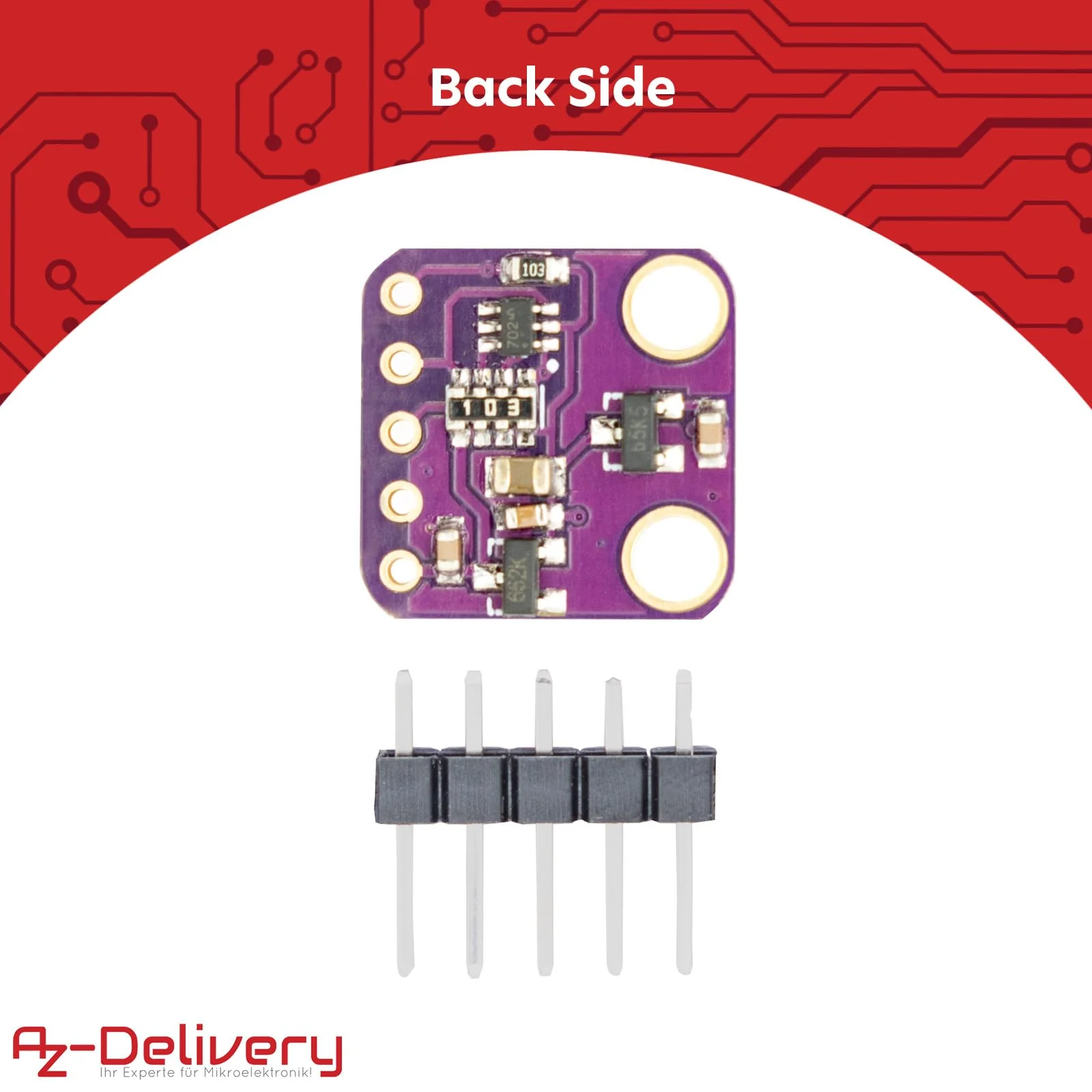AZDelivery 3 x AZDelivery MAX30100 Breakout Board - Integrated Pulse Oximetry and Heart Rate Monitor Solution, Compatible with Arduino and Raspberry Pi - Image 3