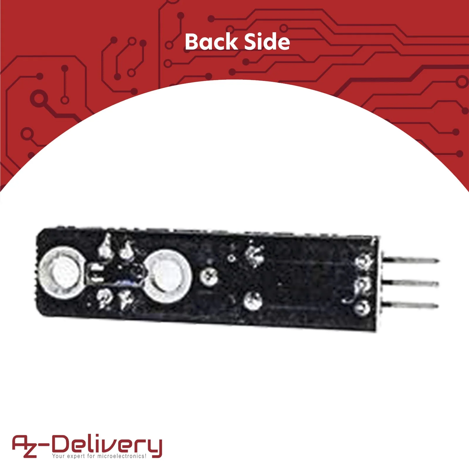 AZDelivery 3 x KY-033 Line Folger Line Tracking Sensor Module TCRT5000 Compatible with Arduino Includes E-Book - Image 3