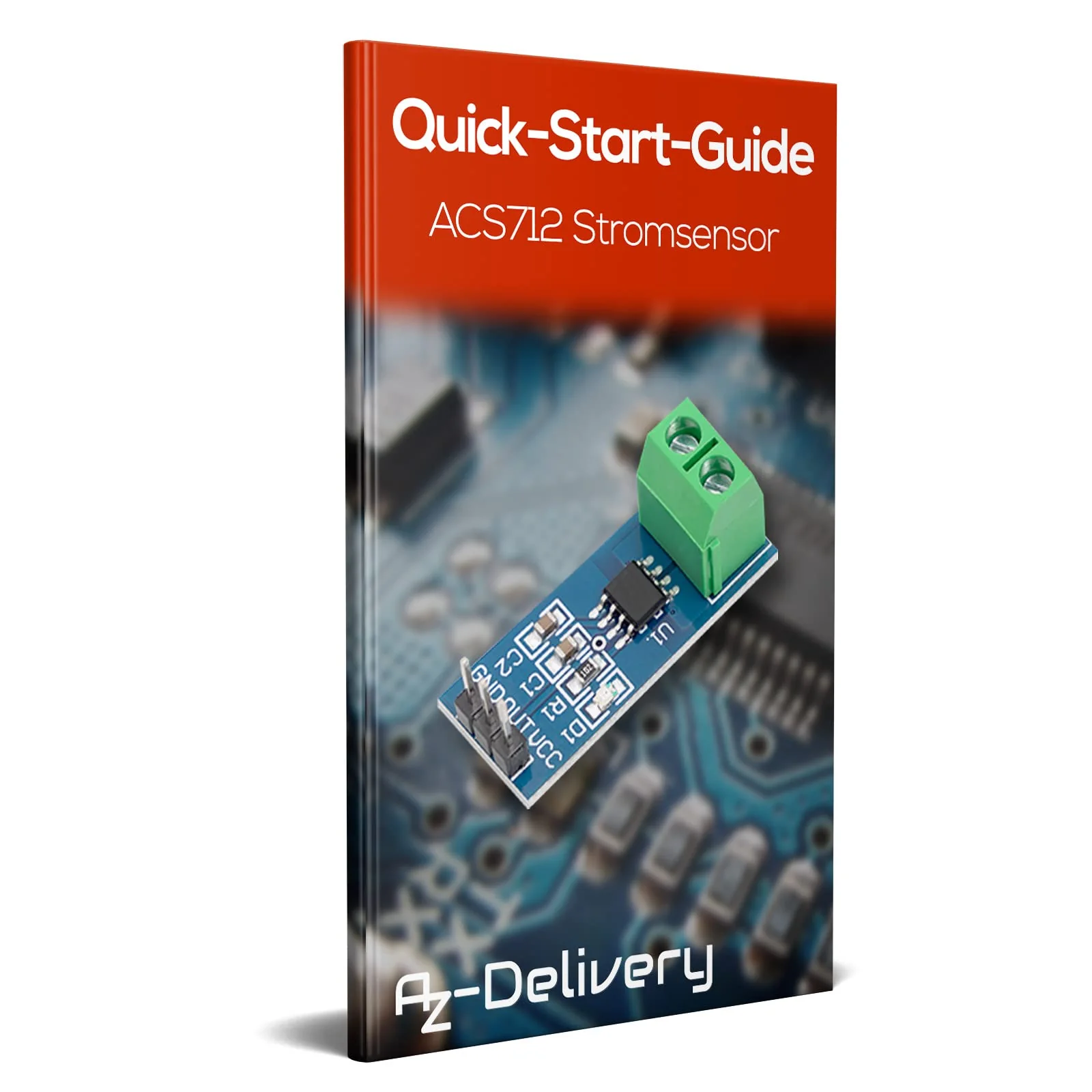 AZDelivery ACS712 Current Sensor 5A Measuring Range Module Current Sensor Compatible with Arduino Bascom Includes E-Book - Image 6