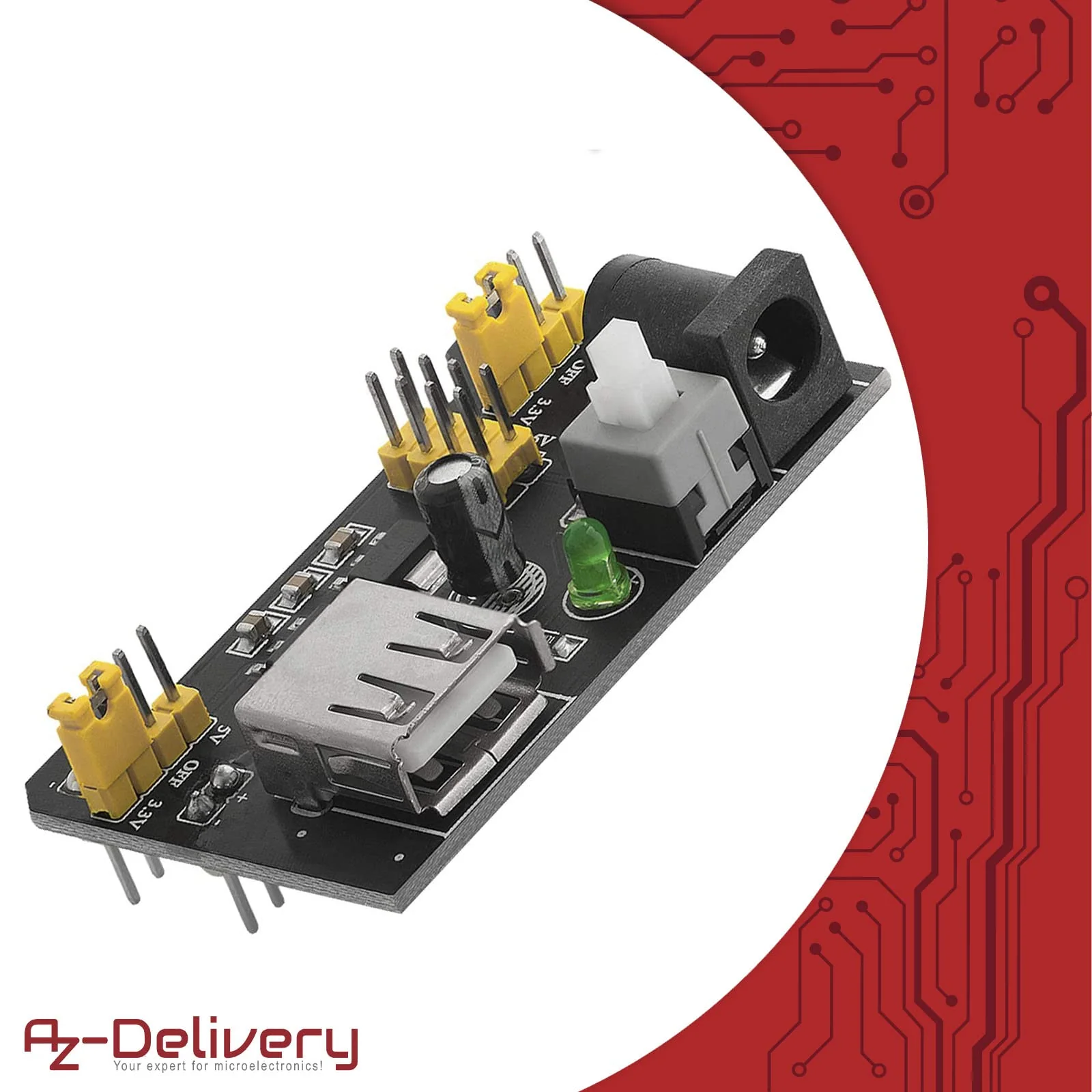AZDelivery MB 102 Breadboard Kit Parent 1 - Image 5