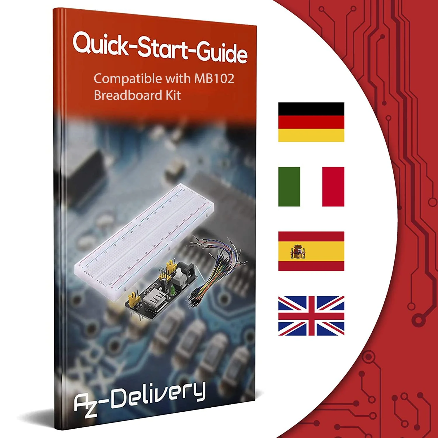 AZDelivery MB 102 Breadboard Kit Parent 1 - Image 7