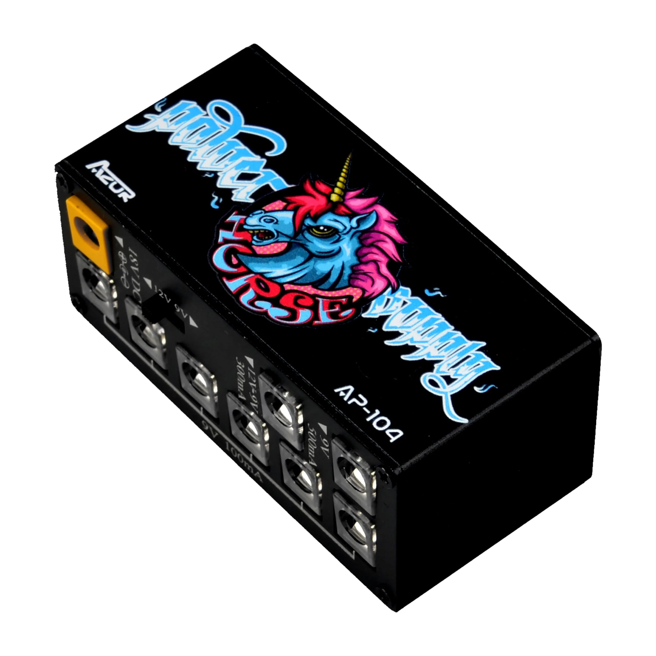 AZOR AP-104 Pedal Power Supply 8 DC Outputs Mini Pedal Board Power Supply with Switchable Voltage for 9V/12V Effect Pedal Power Supply - Image 7