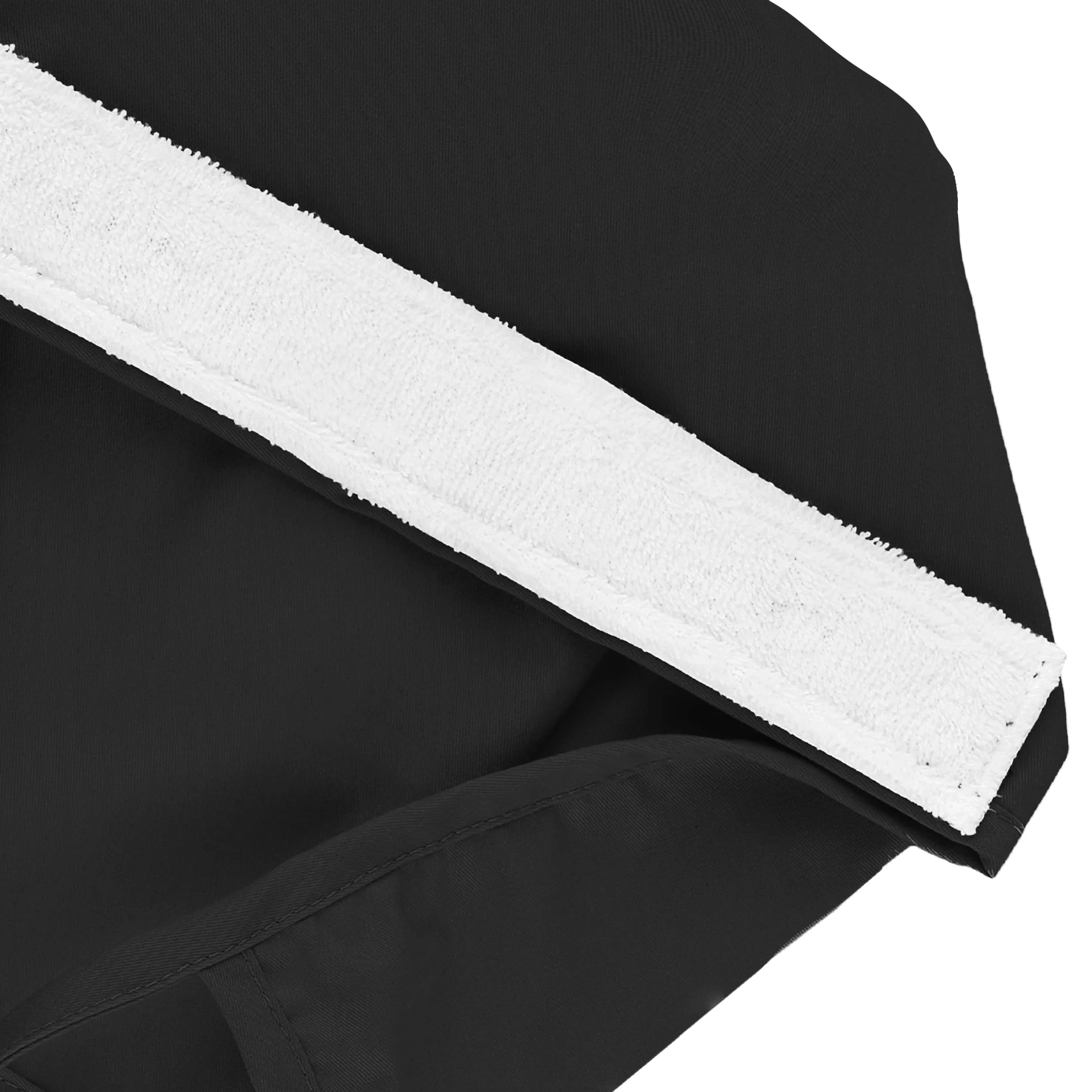 B-well Surgical Hood Fabric Surgical Caps Fabric Nurse Accessories for Doctors, Nurses, Dentists, Pharmacists, Vets, Medical Personnel, Black - Image 2