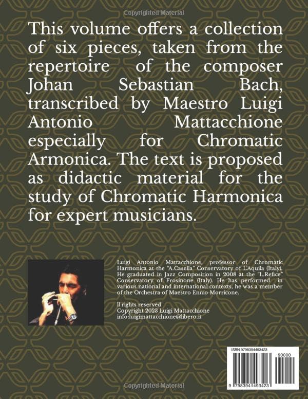 Bach for Chromatic Harmonica: Sonate, Preludi - Image 2