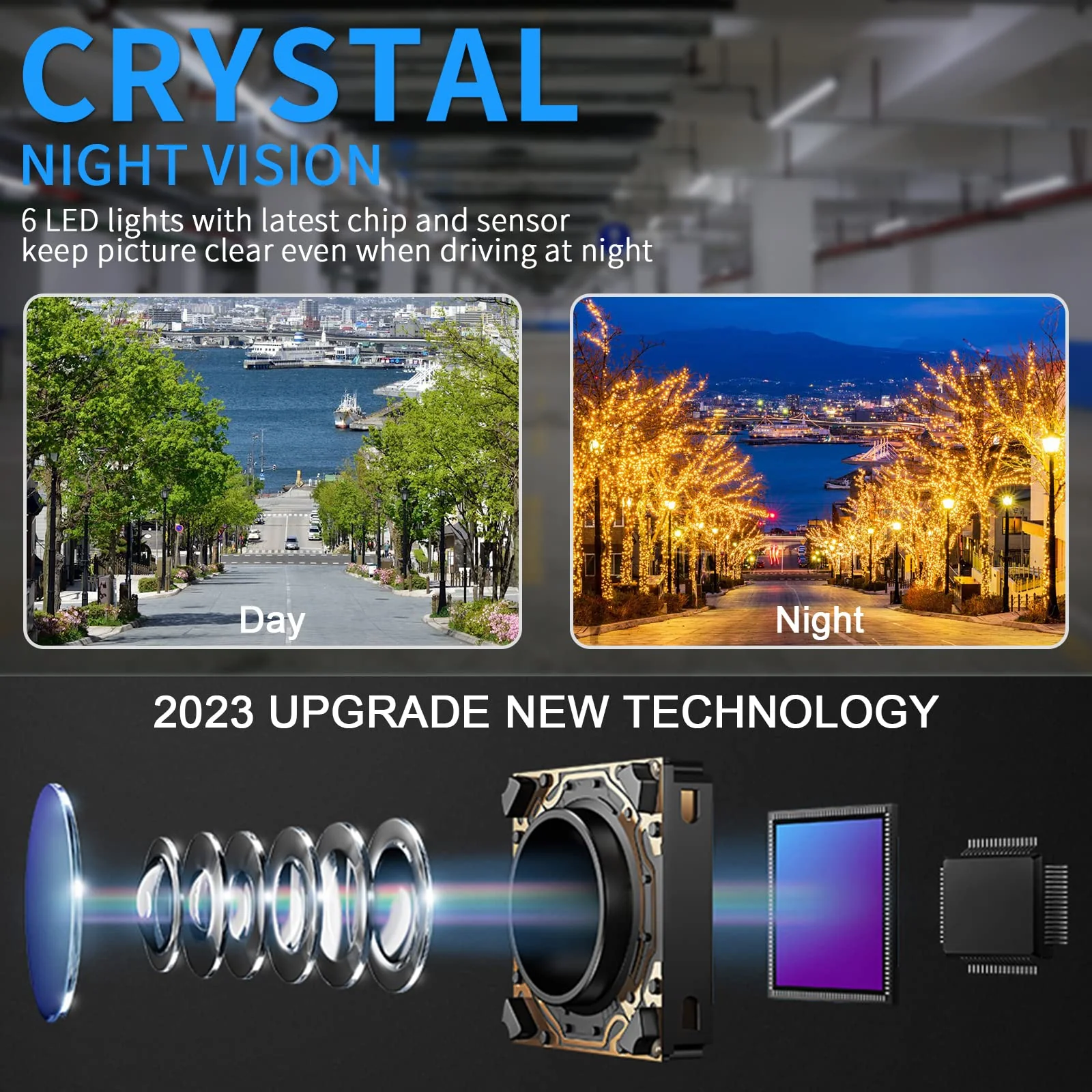 Backup Camera Easy to Install for Car: HD Clear Picture Reverse Camera Night Vision - Wide Angle IP69 Waterproof Rear View Camera for Vans SUVs Sedans Trucks - Image 3