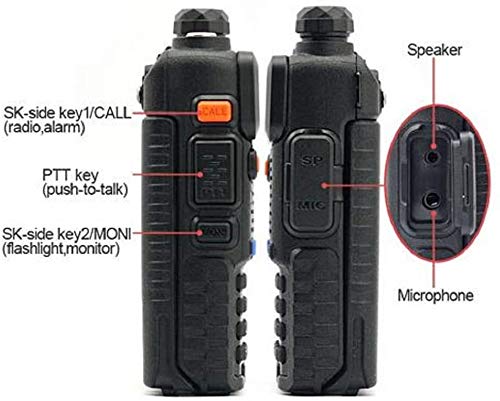 BAOFENG UV-5R VHF/UHF Dual Band Radio 144-148MHz 420-450MHz Transceiver - Image 4