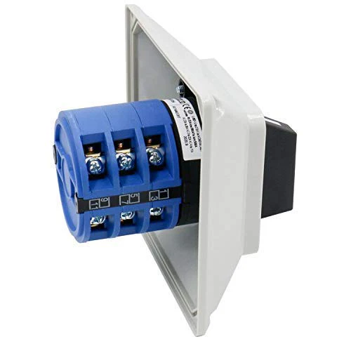BAOMAIN 3 Phase Rotary Changeover Switch 40A 660V,3 Position (1-0-2) 12 Terminal Universal Cam Selector Switch with Waterproof Exterior Box,Manual Transfer Switch for Motor Control,SZW26-40/D303.3D - Image 5