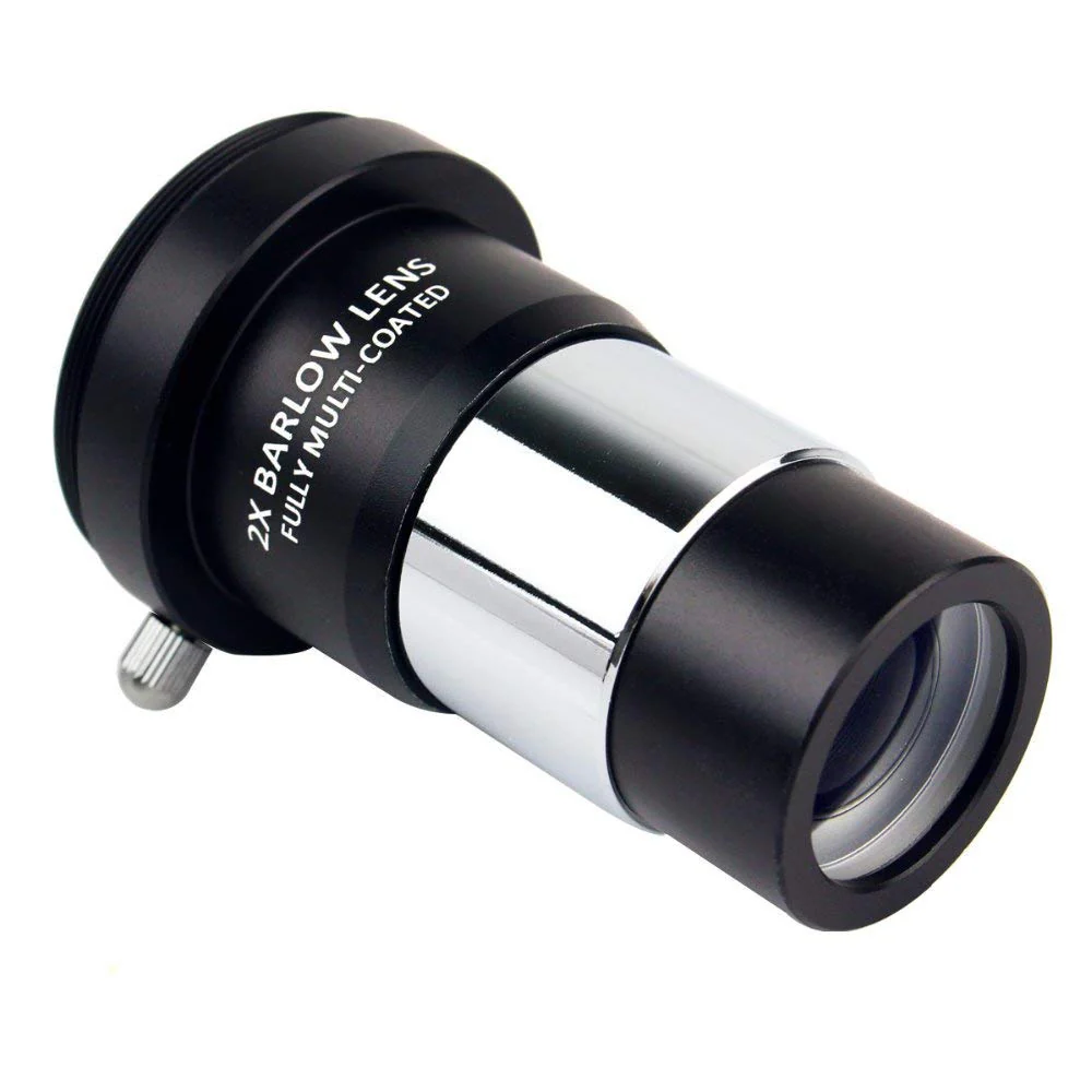 Barlow Lens 2X, Bysameyee 1.25 Inch Fully Multi-Coated Metal Barlow Lens with M42 Thread Camera Connect Interface for Telescope Eyepiece - Image 2