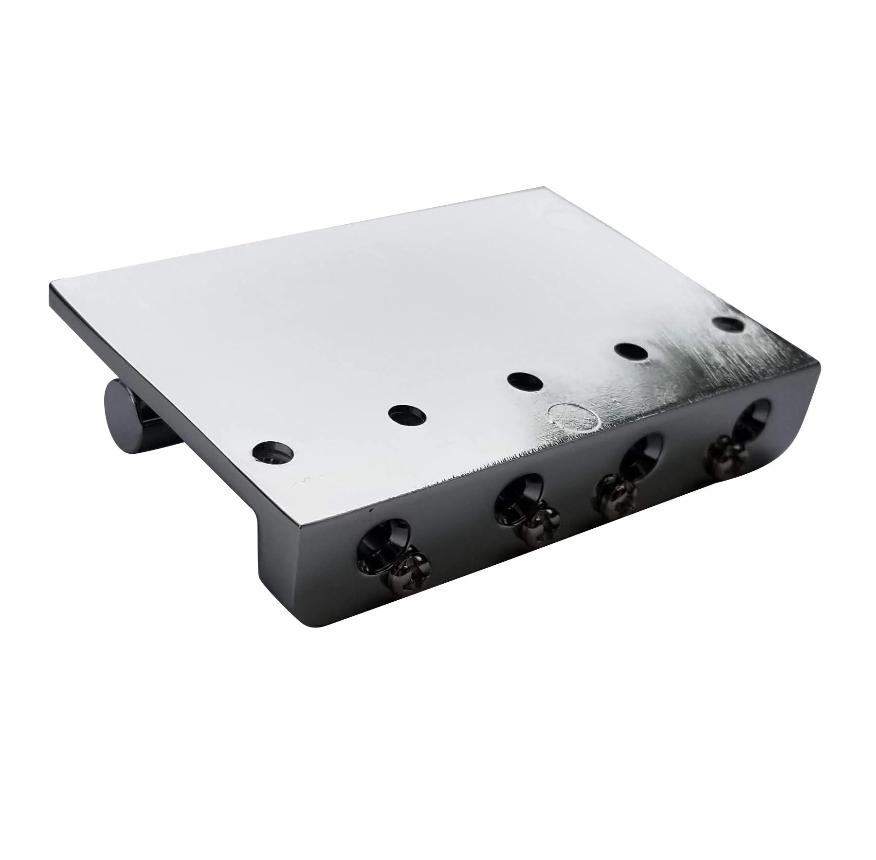 Bass Bridge for 4-String Fender Jazz or Precision Bass- Chrome - Image 3
