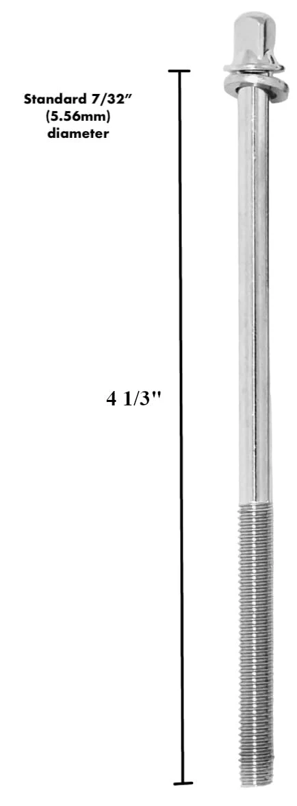Bass Drum Tension Rods (20 Pack, 4 1/3 inch) 20 Pack - Image 2